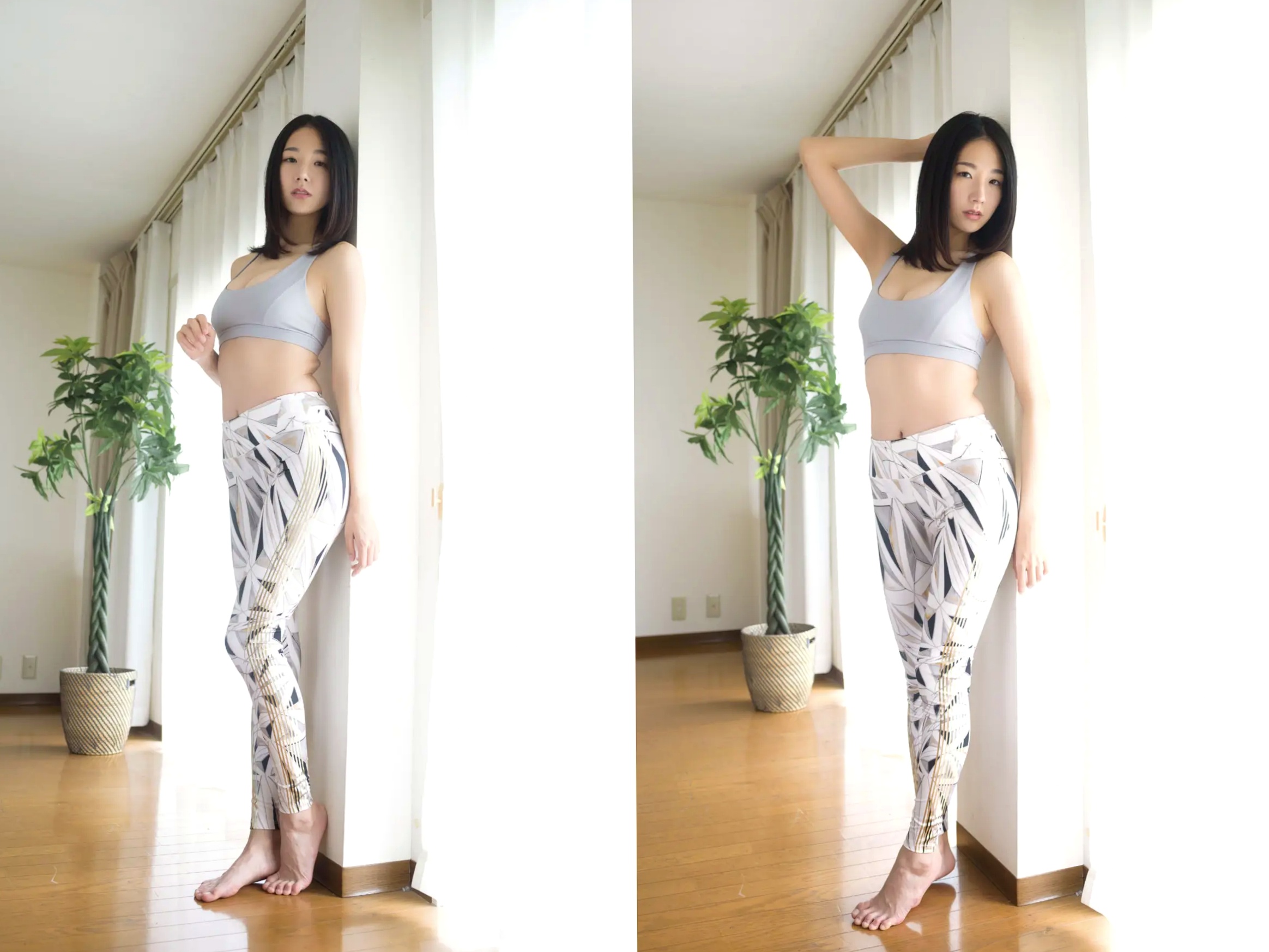 《大塚びる - ぶる姉コンプリート》日本性感女神家居私房照 粉色泳装比基尼美臀写真