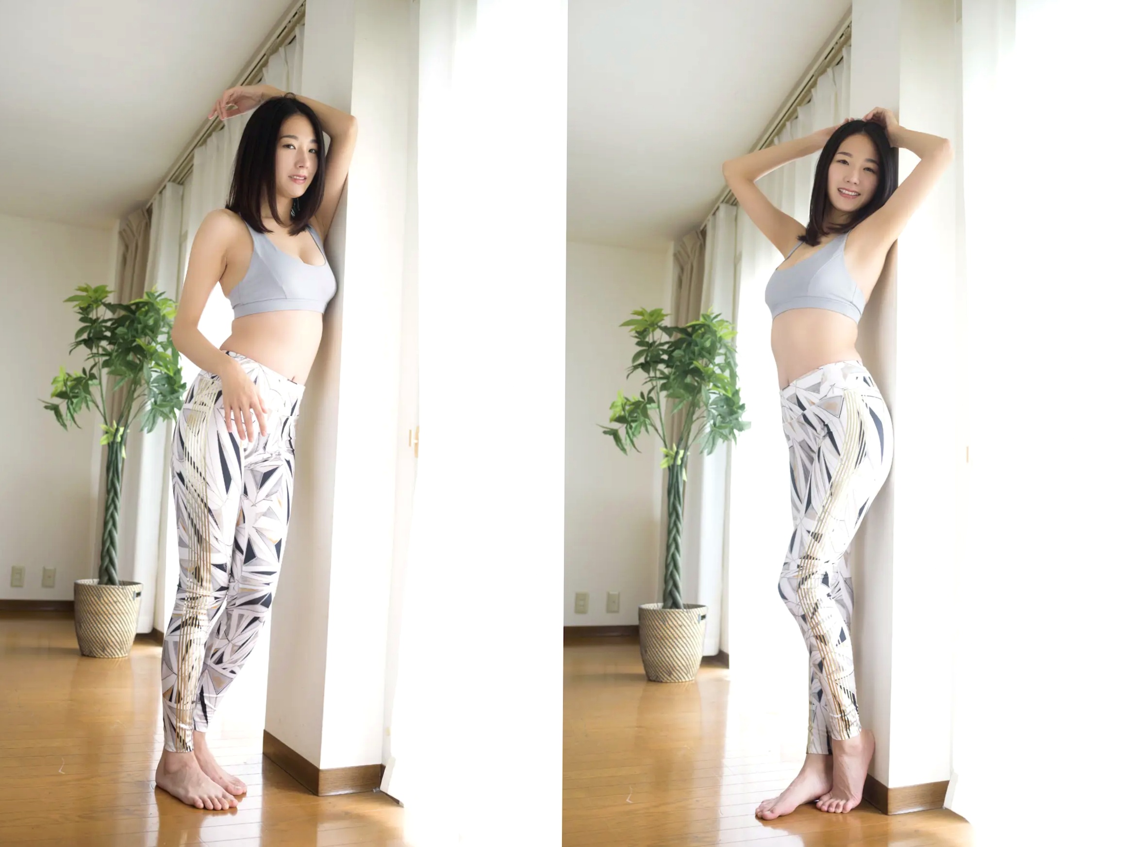 《大塚びる - ぶる姉コンプリート》日本性感女神家居私房照 粉色泳装比基尼美臀写真