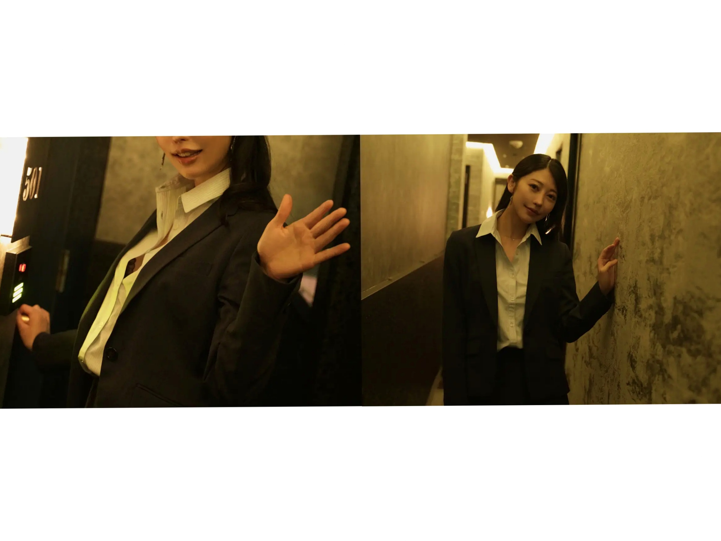 森日向子《僕は、誘惑教師に恋をする Class.02》知性女教师黑丝内衣与泳装诱惑写真