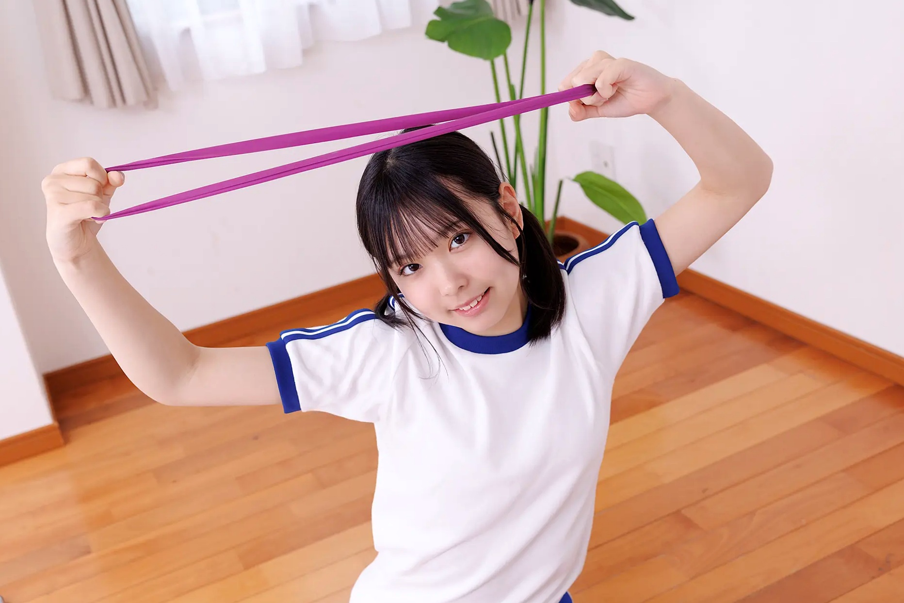 [Minisuka.tv] Ria Kawano 川野りあ - Regular Gallery Set 1.02 日系清纯体操服家居写真