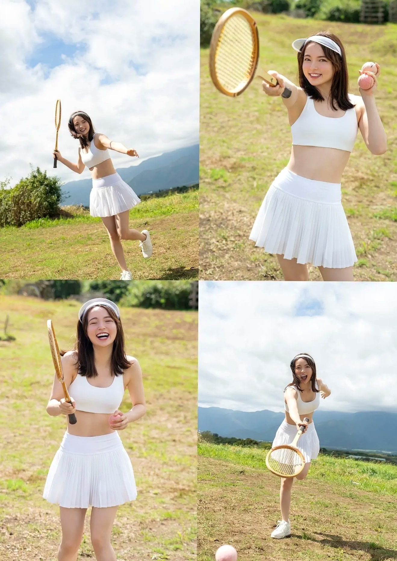 坂巻有紗 - Active Alissa！[43P] 阳光户外运动写真 运动短裙展现修长美腿 治愈系清纯美少女