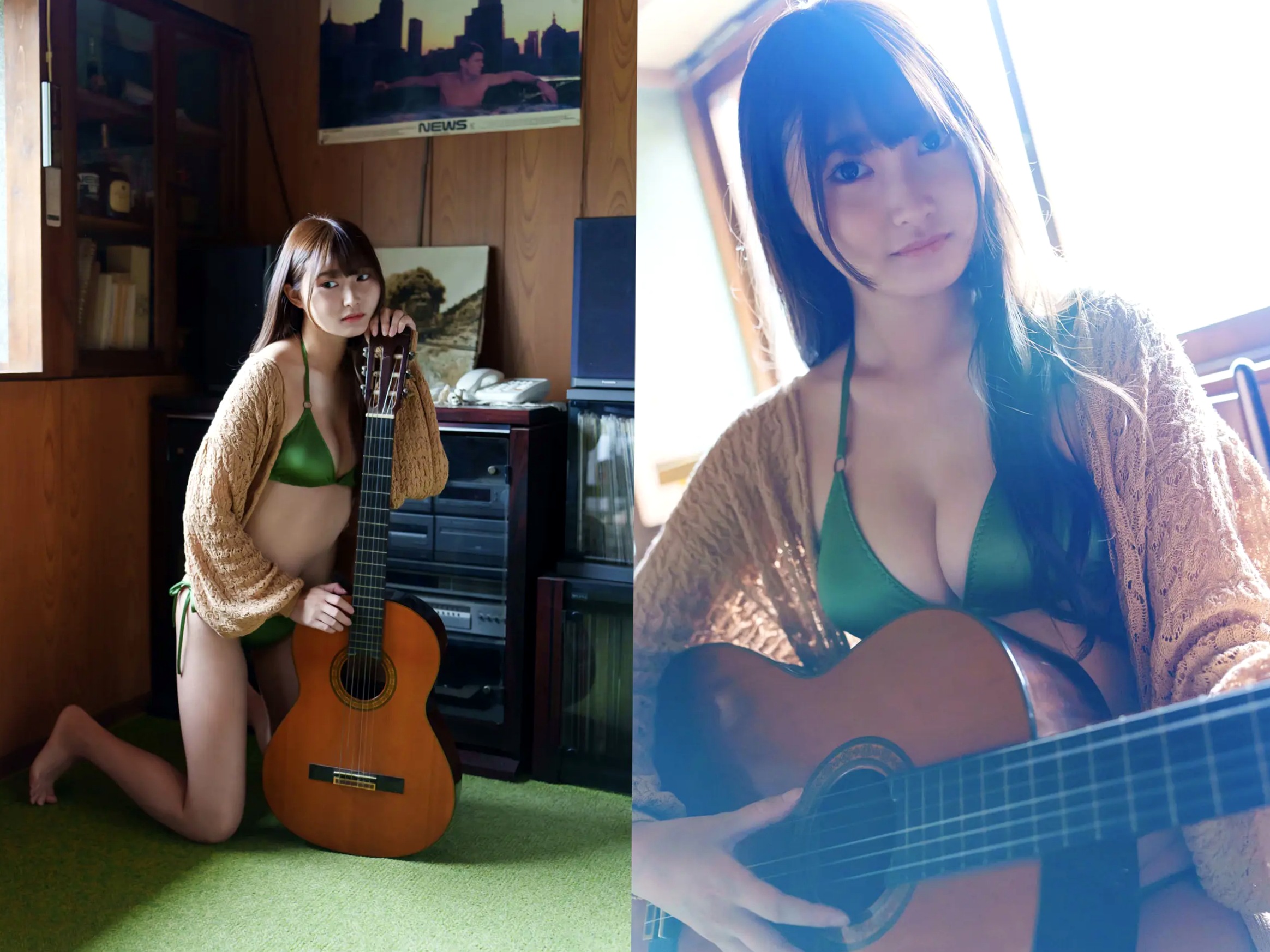 片岡未優 - イノセントボディ 日系复古私房性感内衣写真