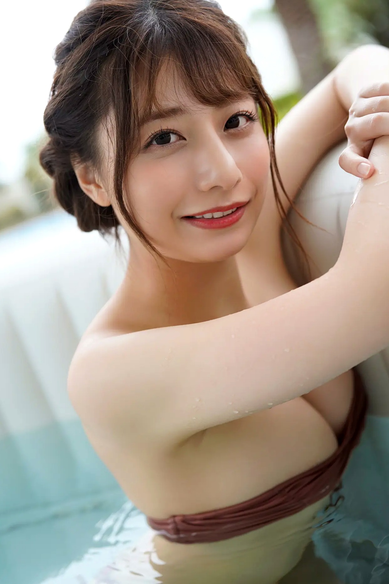 鈴木優香 - スキャンダルFカップ Vol.3 日本女神泳池比基尼性感写真