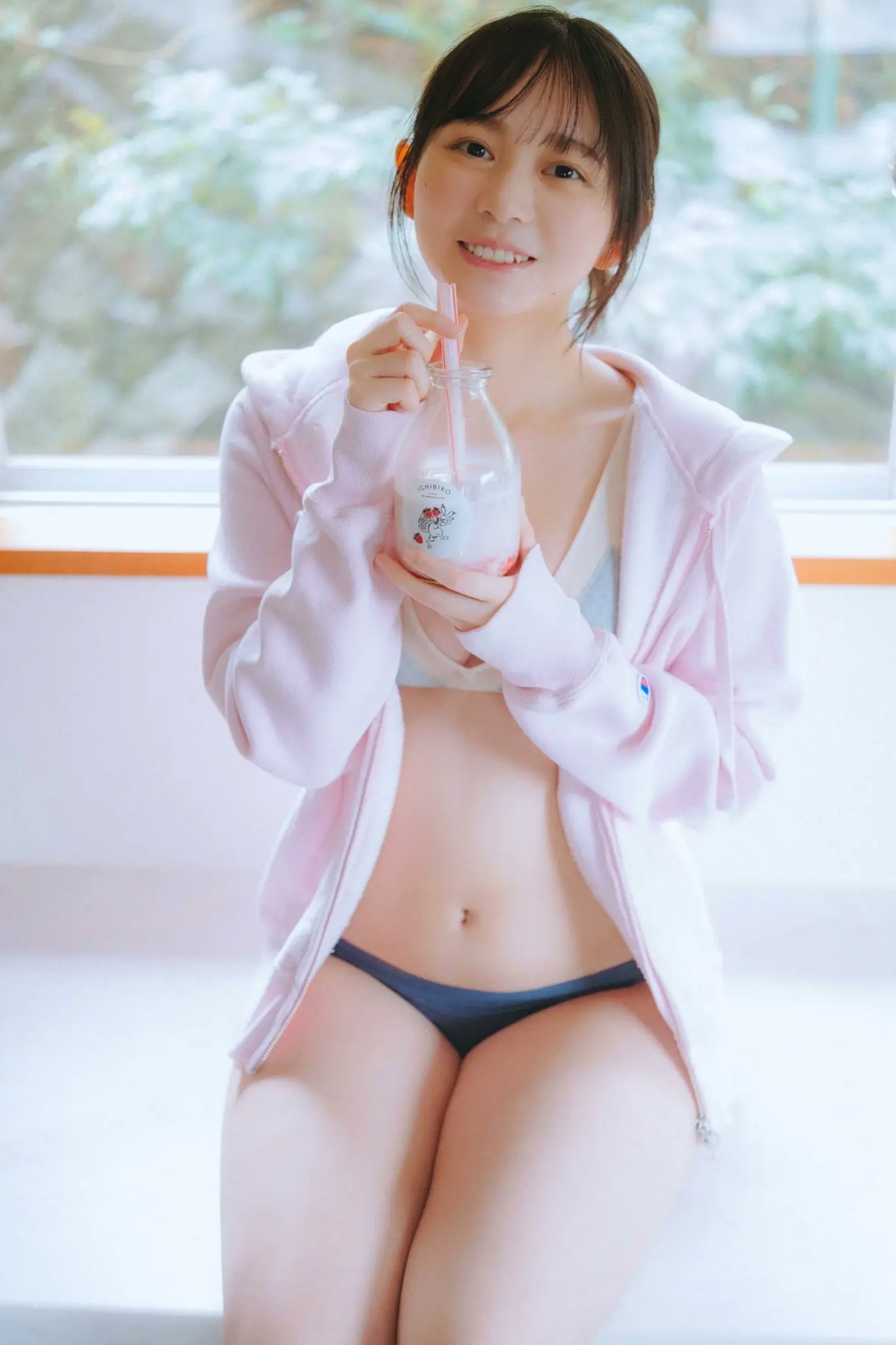 蓬莱舞 - 蒼い音 vol.2 豪華版 日系清纯美少女白色内衣私房写真 治愈系性感图集
