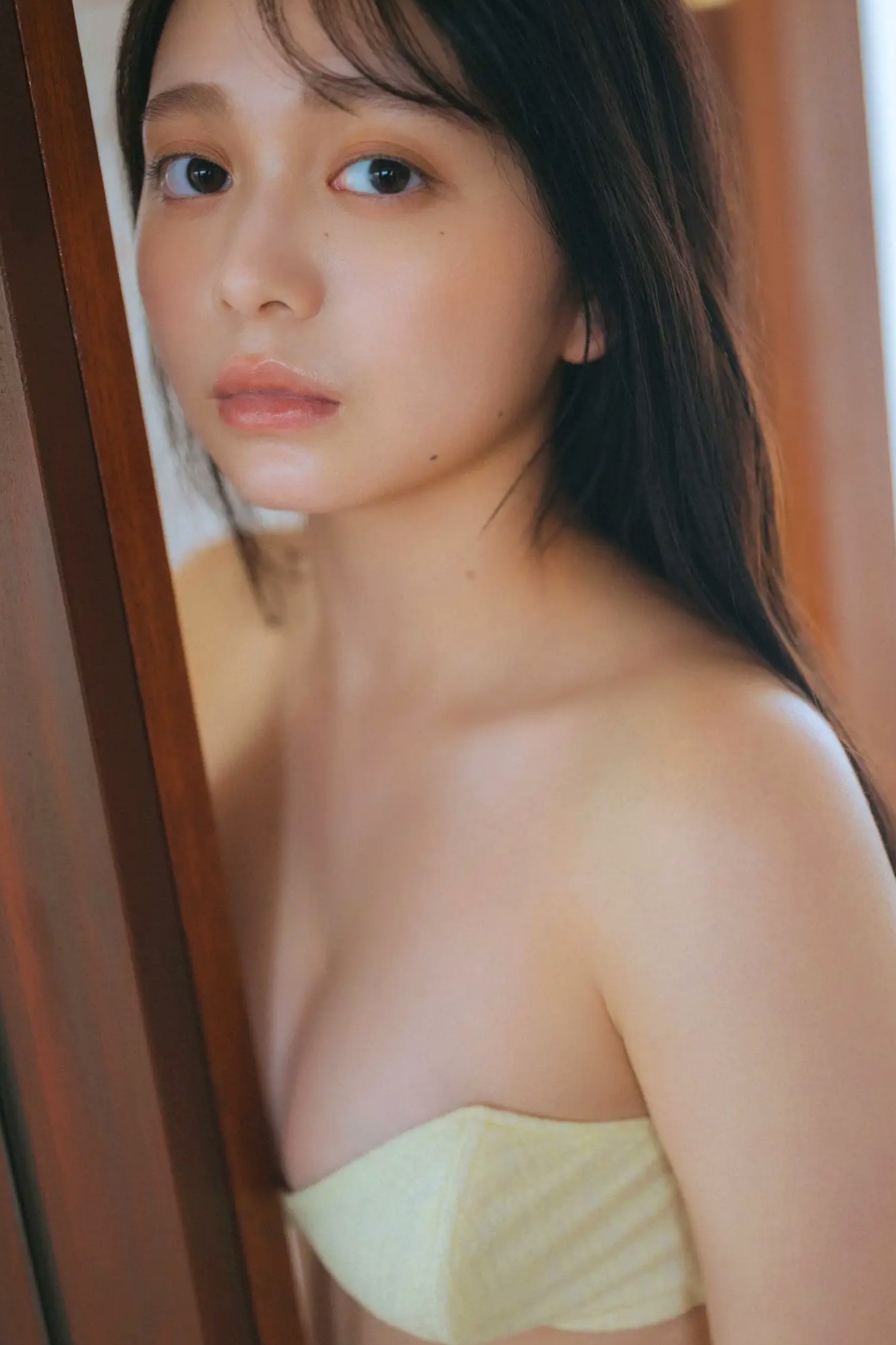 蓬莱舞 - 蒼い音 vol.2 豪華版 日系清纯美少女白色内衣私房写真 治愈系性感图集