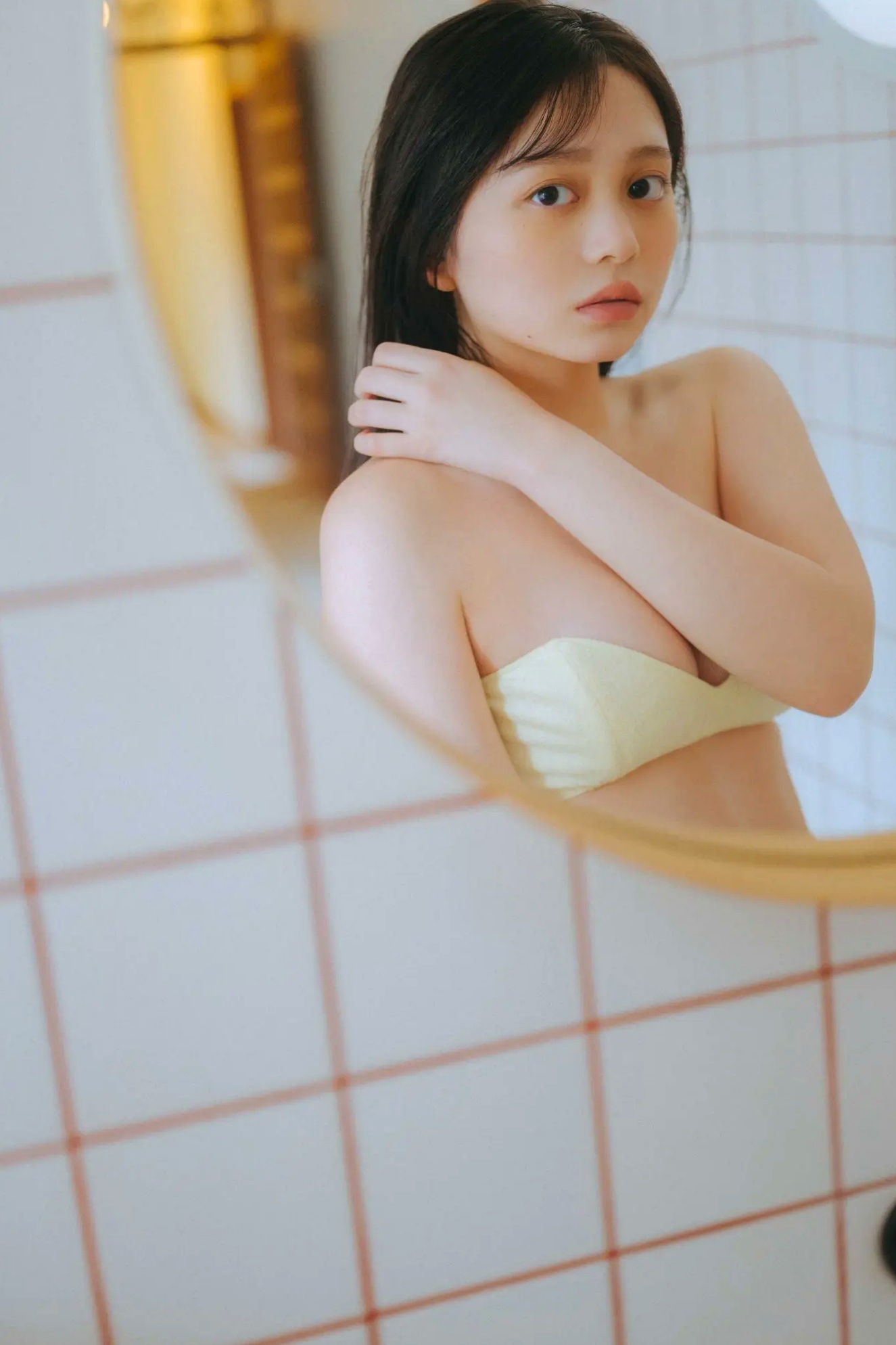 蓬莱舞 - 蒼い音 vol.2 豪華版 日系清纯美少女白色内衣私房写真 治愈系性感图集