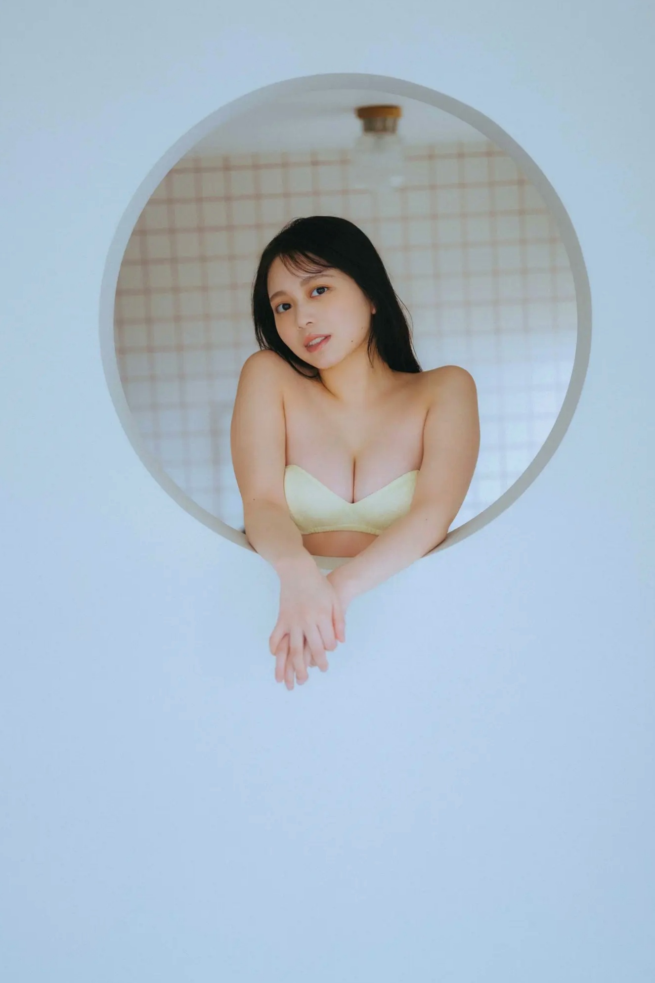 蓬莱舞 - 蒼い音 vol.2 豪華版 日系清纯美少女白色内衣私房写真 治愈系性感图集