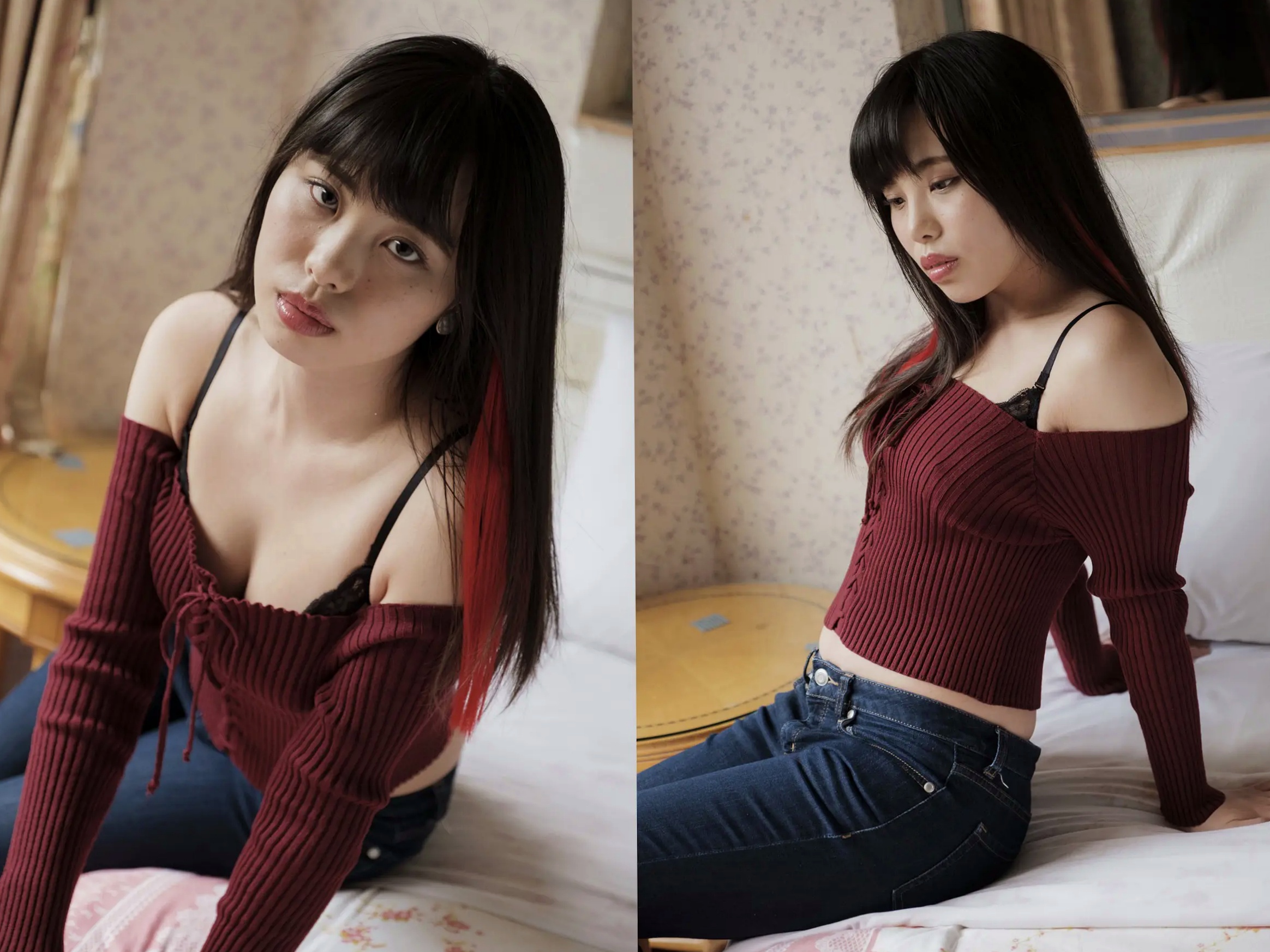 天音汐那 - クチビルに触れて vol.4 室内私房性感内衣诱惑写真