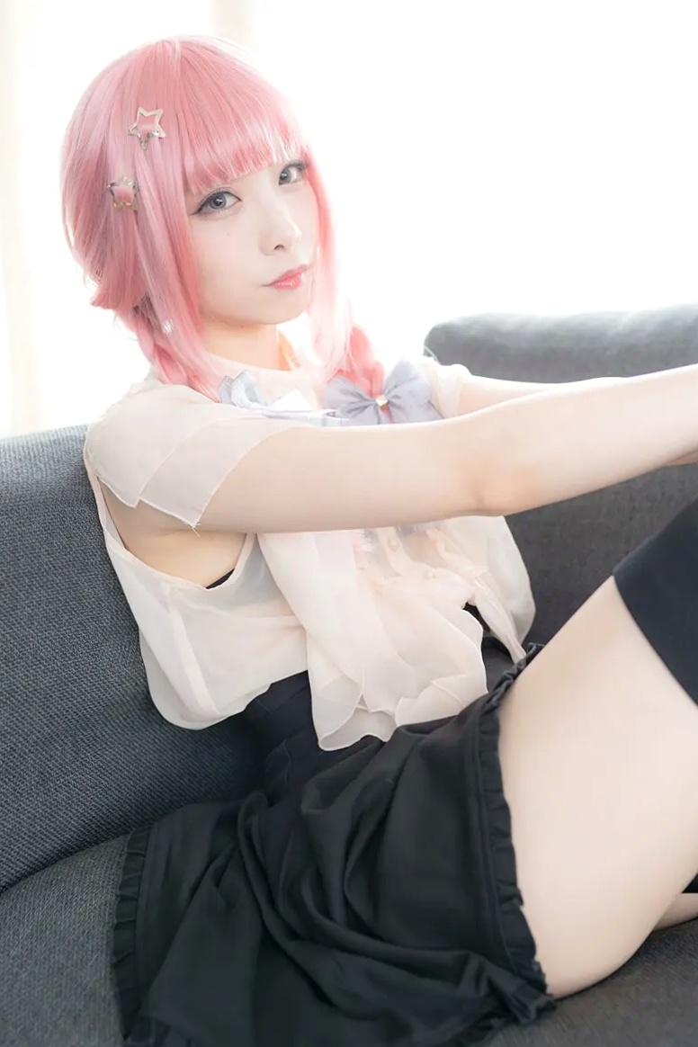 Gallery - [Cosplay][misaco] Rumi Reina 礼奈るみ - TLに突然のド貧乳~淫乱ピンク~ 女神私房照_秀色女神 - image 6