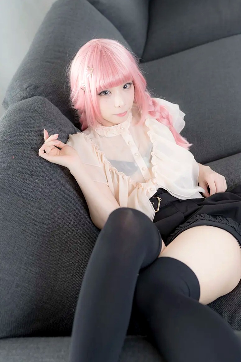 Gallery - [Cosplay][misaco] Rumi Reina 礼奈るみ - TLに突然のド貧乳~淫乱ピンク~ 女神私房照_秀色女神 - image 13