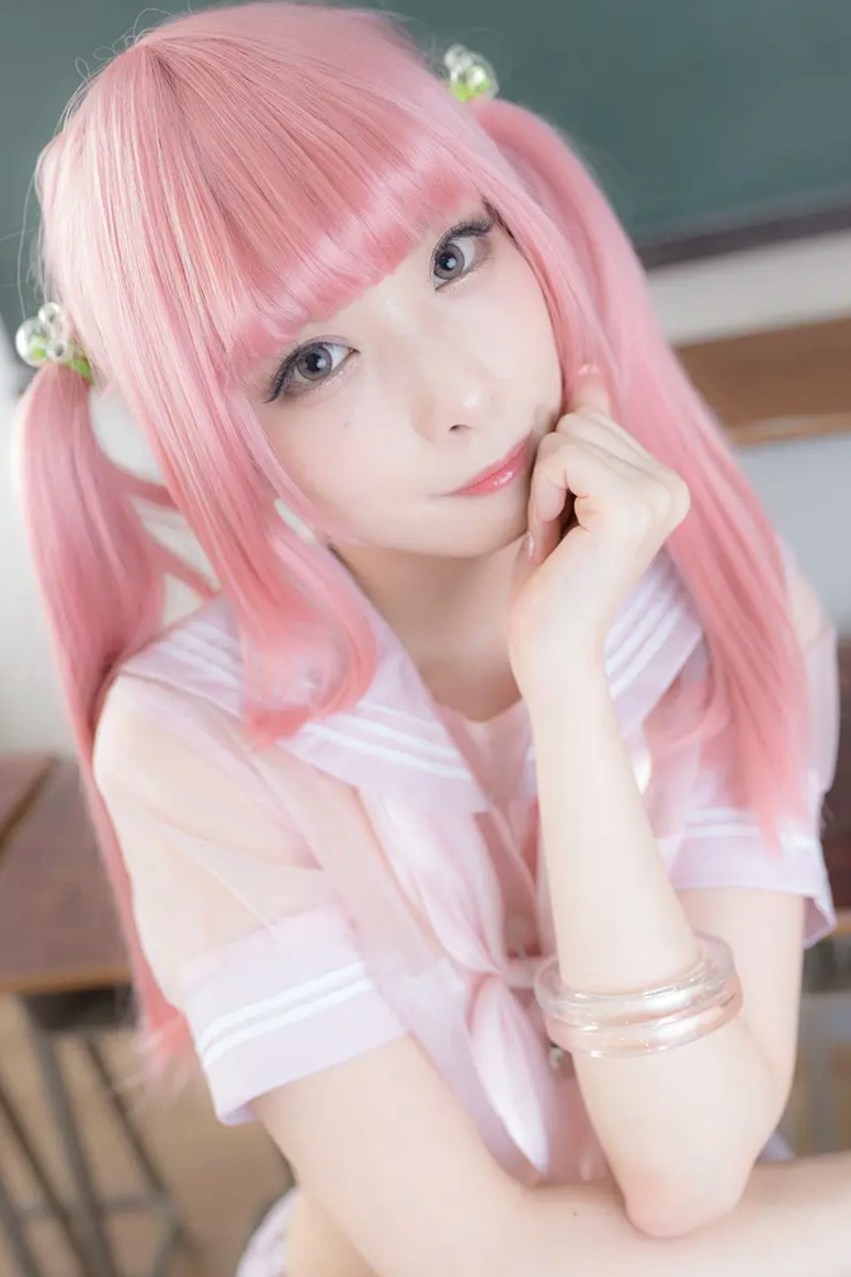 Gallery - [Cosplay][misaco] Rumi Reina 礼奈るみ - TLに突然のド貧乳~淫乱ピンク~ 女神私房照_秀色女神 - image 36