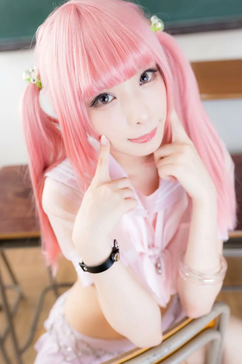 Gallery - [Cosplay][misaco] Rumi Reina 礼奈るみ - TLに突然のド貧乳~淫乱ピンク~ 女神私房照_秀色女神 - image 38
