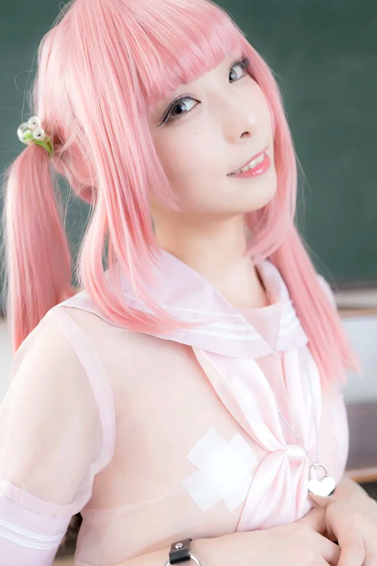 Gallery - [Cosplay][misaco] Rumi Reina 礼奈るみ - TLに突然のド貧乳~淫乱ピンク~ 女神私房照_秀色女神 - image 43