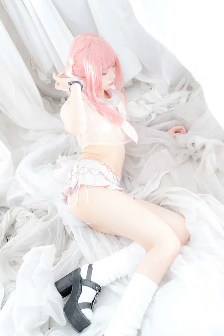 Gallery - [Cosplay][misaco] Rumi Reina 礼奈るみ - TLに突然のド貧乳~淫乱ピンク~ 女神私房照_秀色女神 - image 48