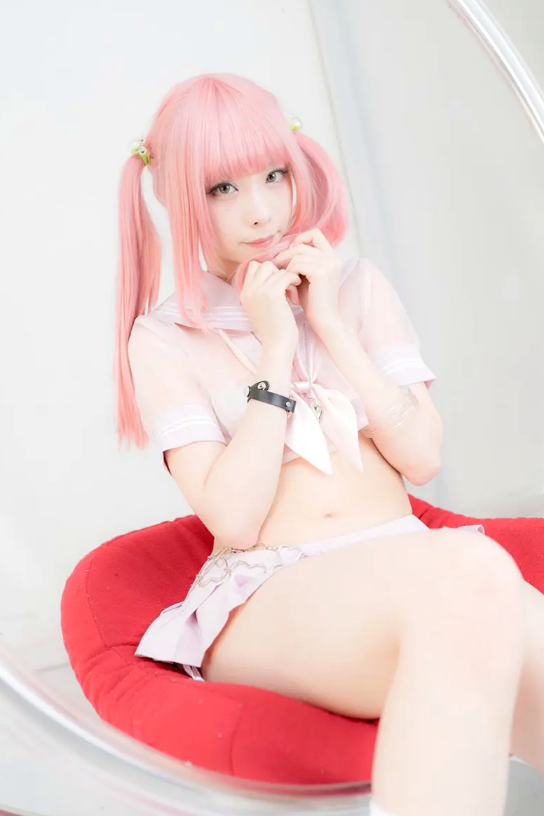 Gallery - [Cosplay][misaco] Rumi Reina 礼奈るみ - TLに突然のド貧乳~淫乱ピンク~ 女神私房照_秀色女神 - image 55