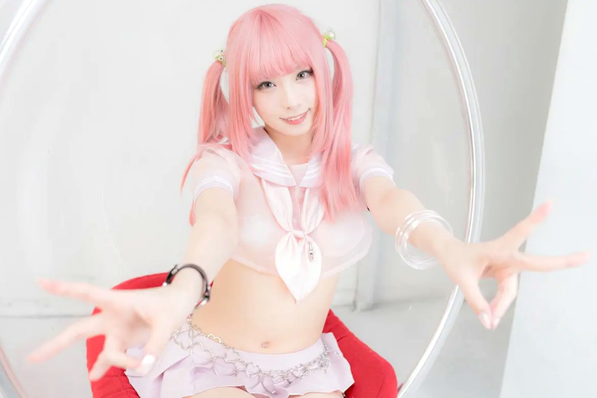 Gallery - [Cosplay][misaco] Rumi Reina 礼奈るみ - TLに突然のド貧乳~淫乱ピンク~ 女神私房照_秀色女神 - image 57