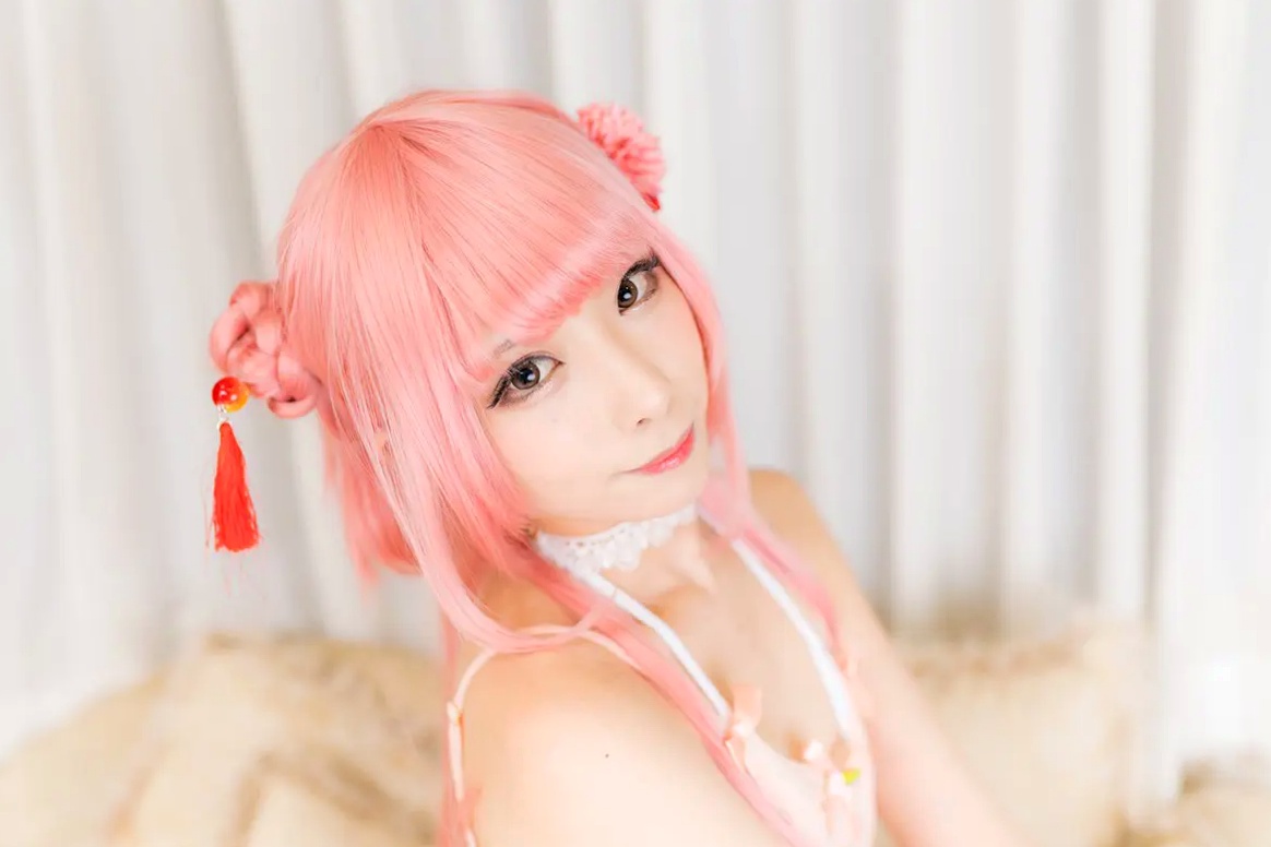 Gallery - [Cosplay][misaco] Rumi Reina 礼奈るみ - TLに突然のド貧乳~淫乱ピンク~ 女神私房照_秀色女神 - image 73