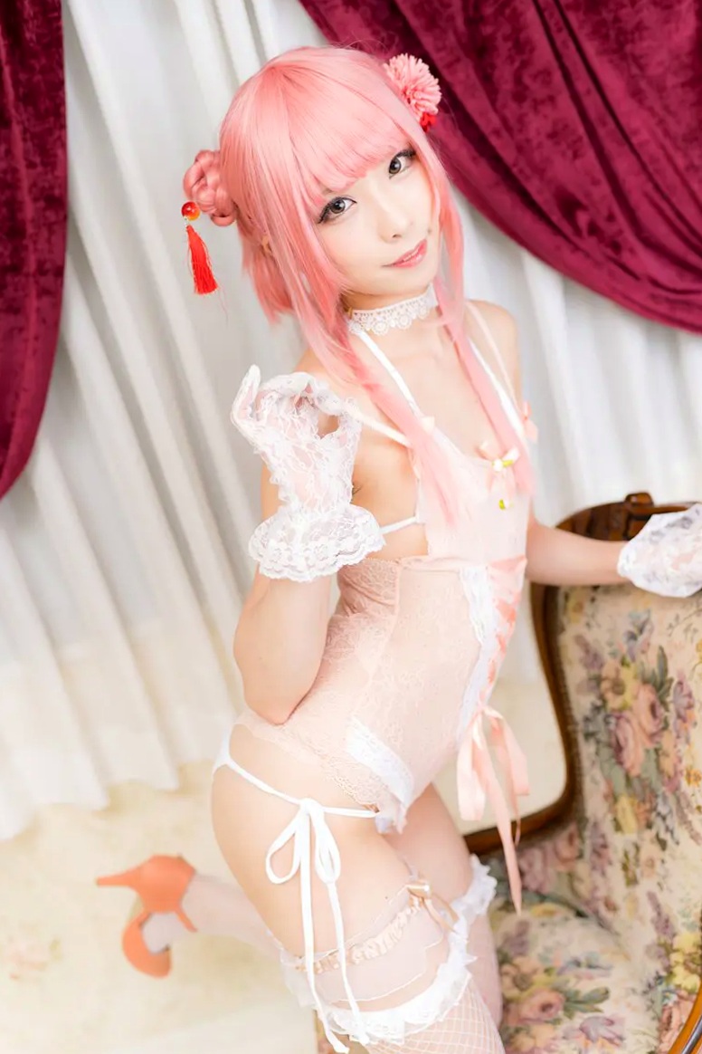 Gallery - [Cosplay][misaco] Rumi Reina 礼奈るみ - TLに突然のド貧乳~淫乱ピンク~ 女神私房照_秀色女神 - image 88