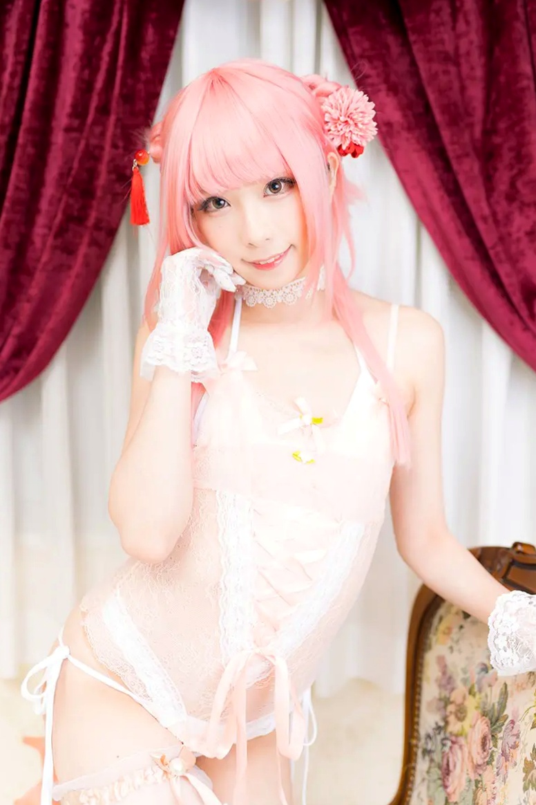 Gallery - [Cosplay][misaco] Rumi Reina 礼奈るみ - TLに突然のド貧乳~淫乱ピンク~ 女神私房照_秀色女神 - image 93