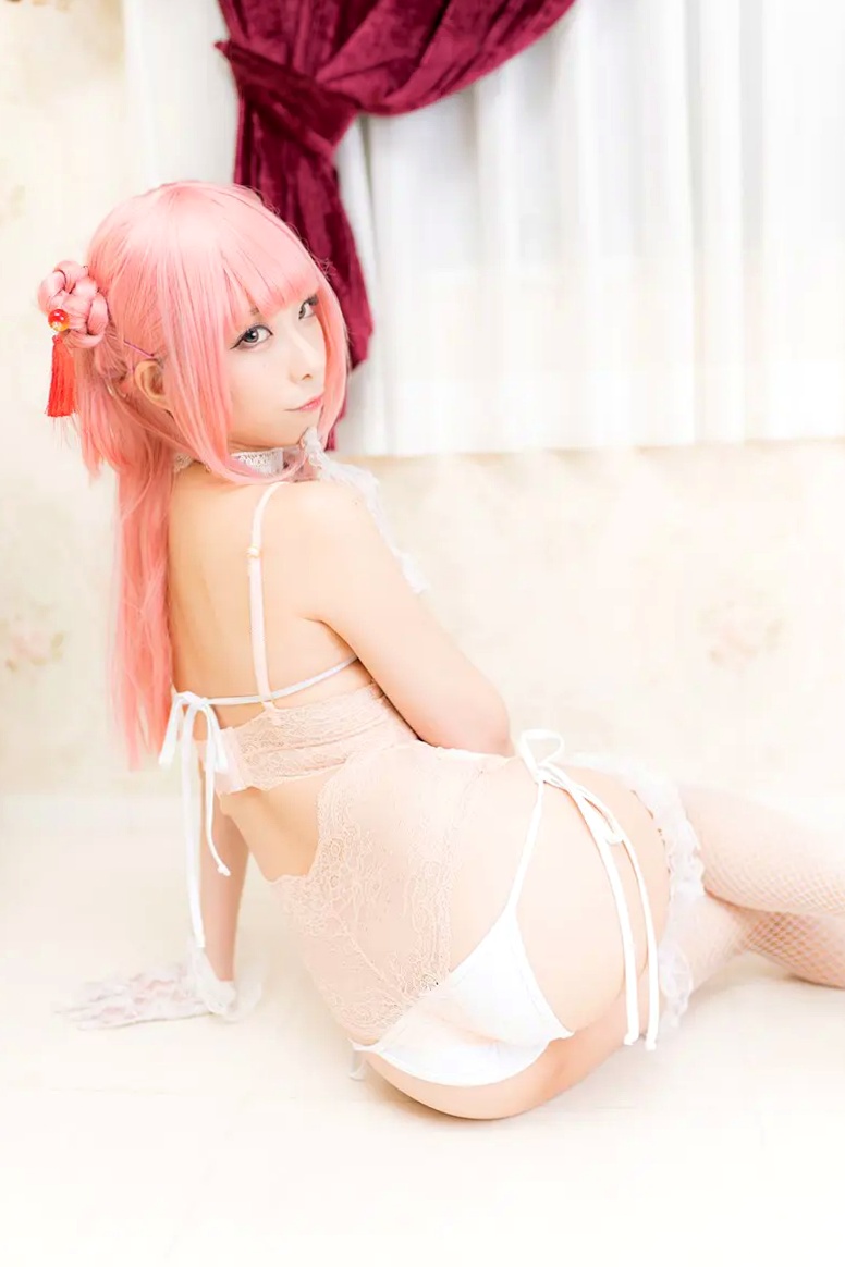 Gallery - [Cosplay][misaco] Rumi Reina 礼奈るみ - TLに突然のド貧乳~淫乱ピンク~ 女神私房照_秀色女神 - image 95