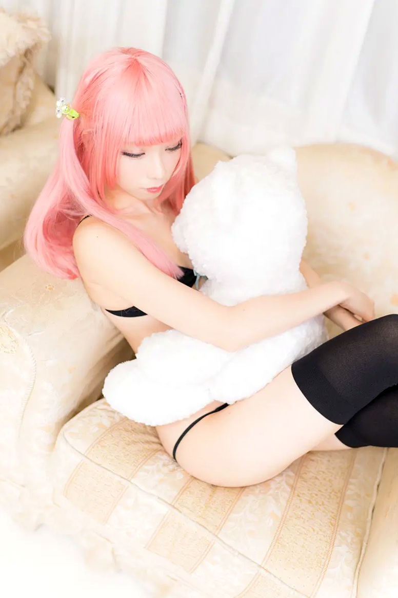 Gallery - [Cosplay][misaco] Rumi Reina 礼奈るみ - TLに突然のド貧乳~淫乱ピンク~ 女神私房照_秀色女神 - image 109