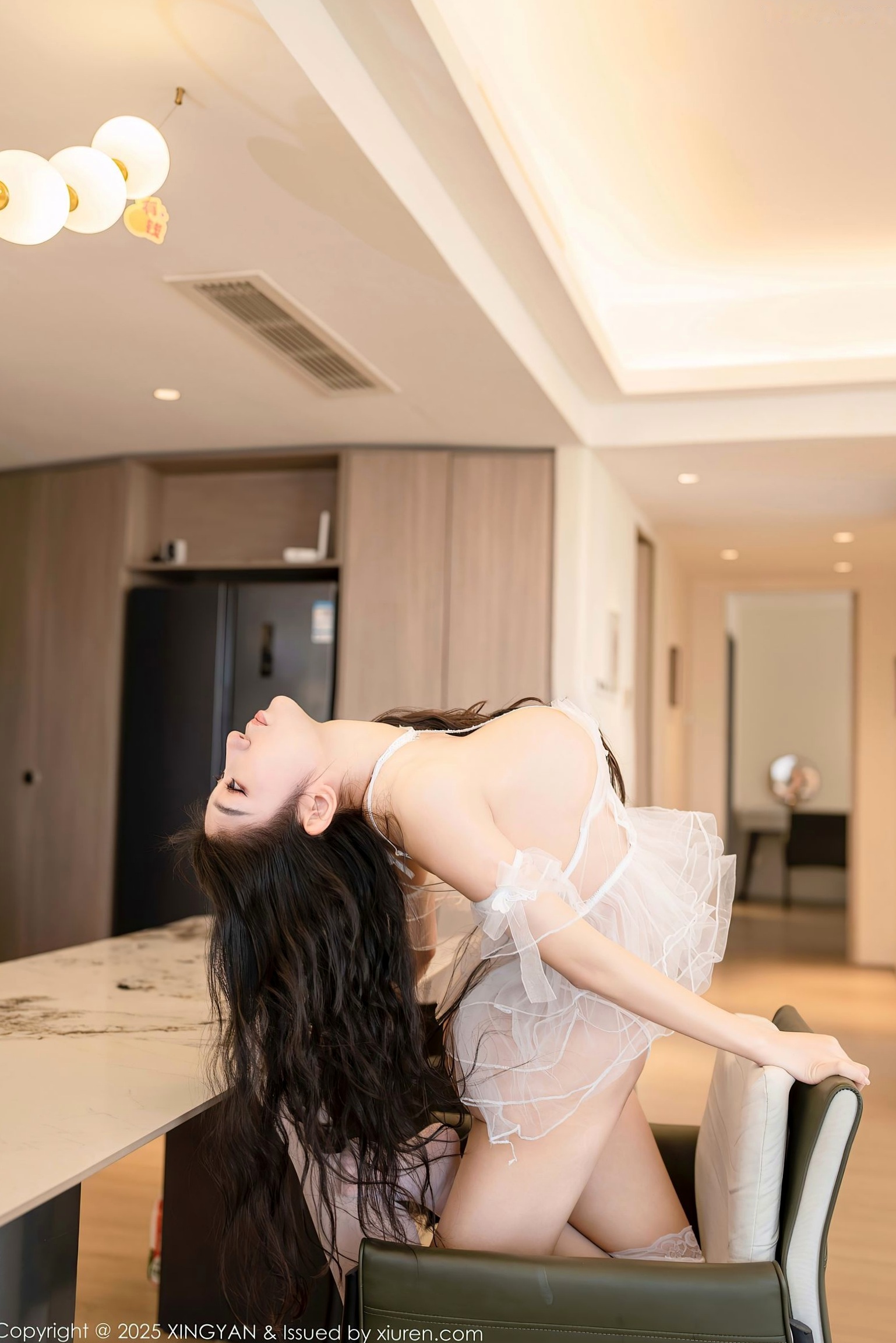 Gallery - XingYan星颜社- Star Face -330-星冉-白色轻透蕾丝爆乳-唯美室内私房诱惑写真星颜社- Star Face 性感诱惑私房照丝袜极品 女神私房照_秀色女神 - image 48