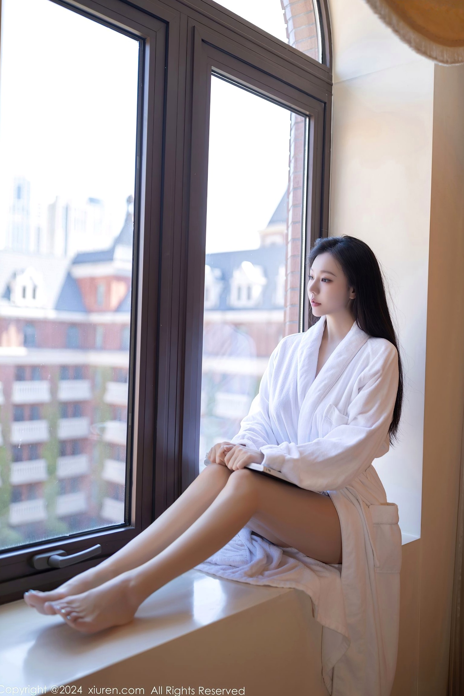 Gallery - 秀人网 - XiuRen 9281-安然anran-白色浴袍私房写真-慵懒性感居家诱惑大尺度套图高清精选秀人网 - XiuRen 私房照性感诱惑 女神私房照_秀色女神 - image 7