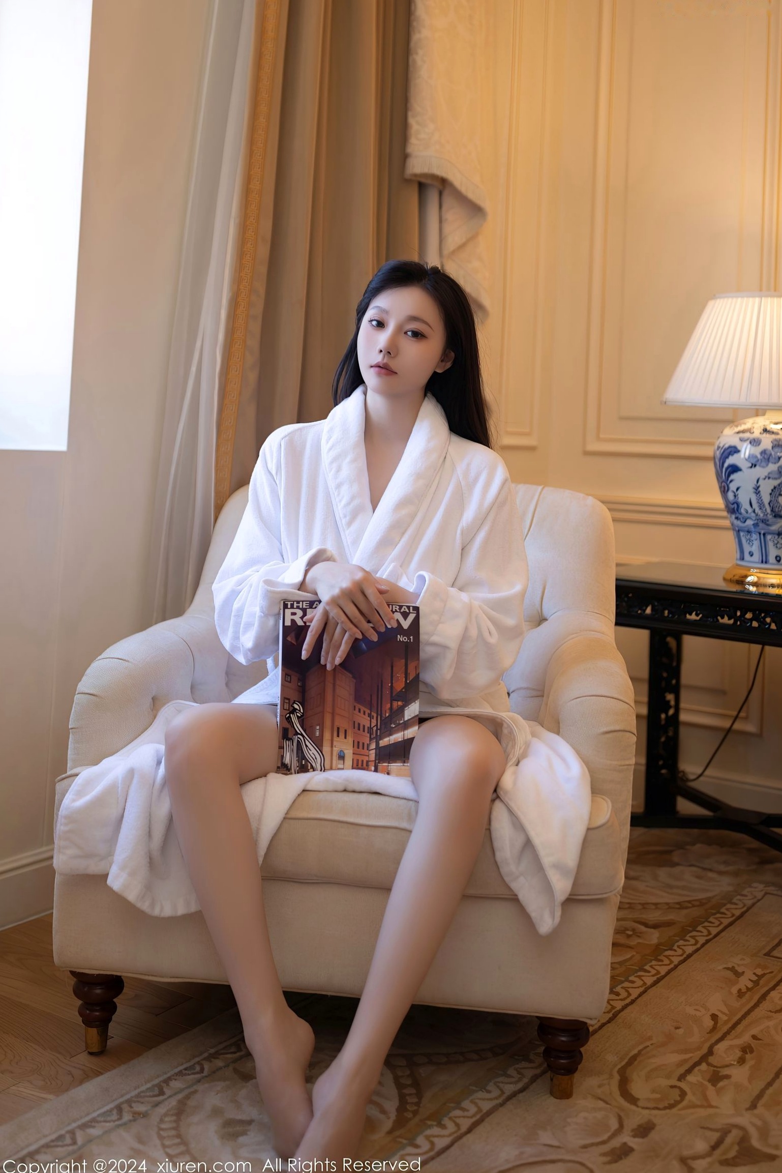 Gallery - 秀人网 - XiuRen 9281-安然anran-白色浴袍私房写真-慵懒性感居家诱惑大尺度套图高清精选秀人网 - XiuRen 私房照性感诱惑 女神私房照_秀色女神 - image 12