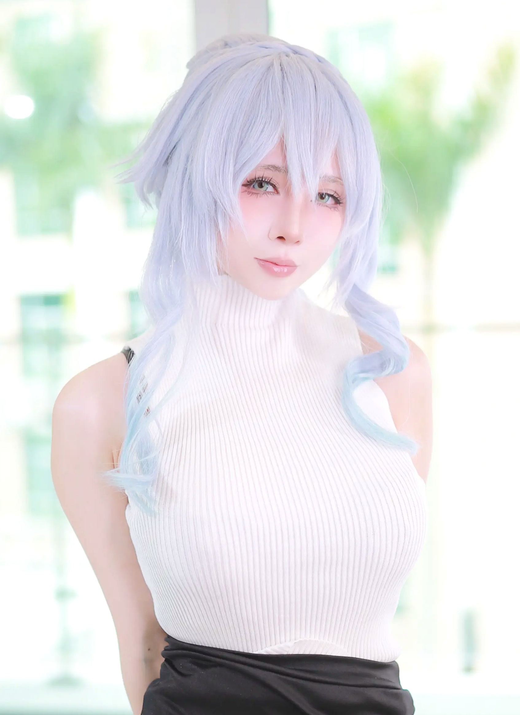 Gallery - 上杉绘梨落“雪女2.0”私房诱惑，浴室大尺度角色扮演，冷艳纯欲美感[54P]角色扮演私房照性感冷艳内衣 女神私房照_秀色女神 - image 20
