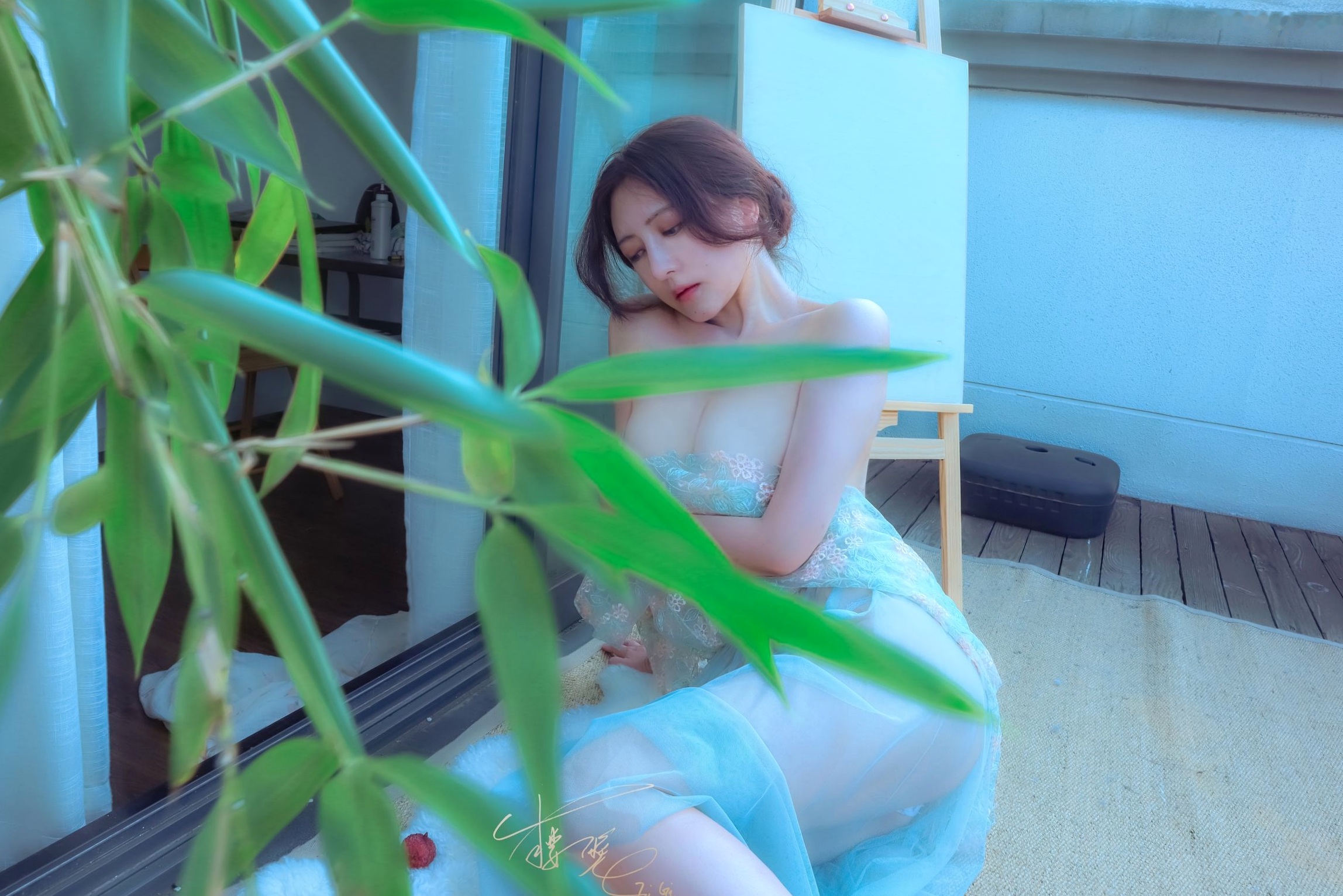 Gallery - 樱晚gigi-夏末未至：唯美私房柔光系列，曼妙曲线极致诱惑，清新夏日写真大尺度私房照性感诱惑 女神私房照_秀色女神 - image 2