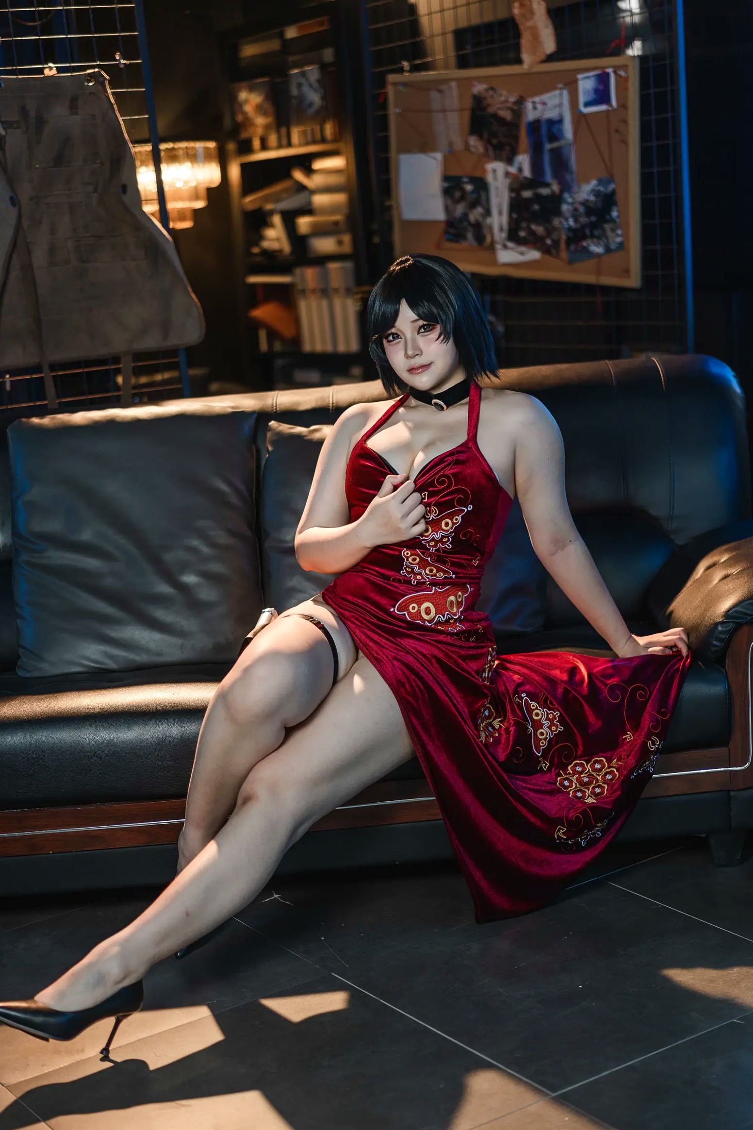 Gallery - 喵喵lock - 生化危机艾达王cosplay私房照：大尺度角色扮演，极致性感诱惑视觉盛宴 [117P]角色扮演性感私房照大尺度诱惑 女神私房照_秀色女神 - image 1