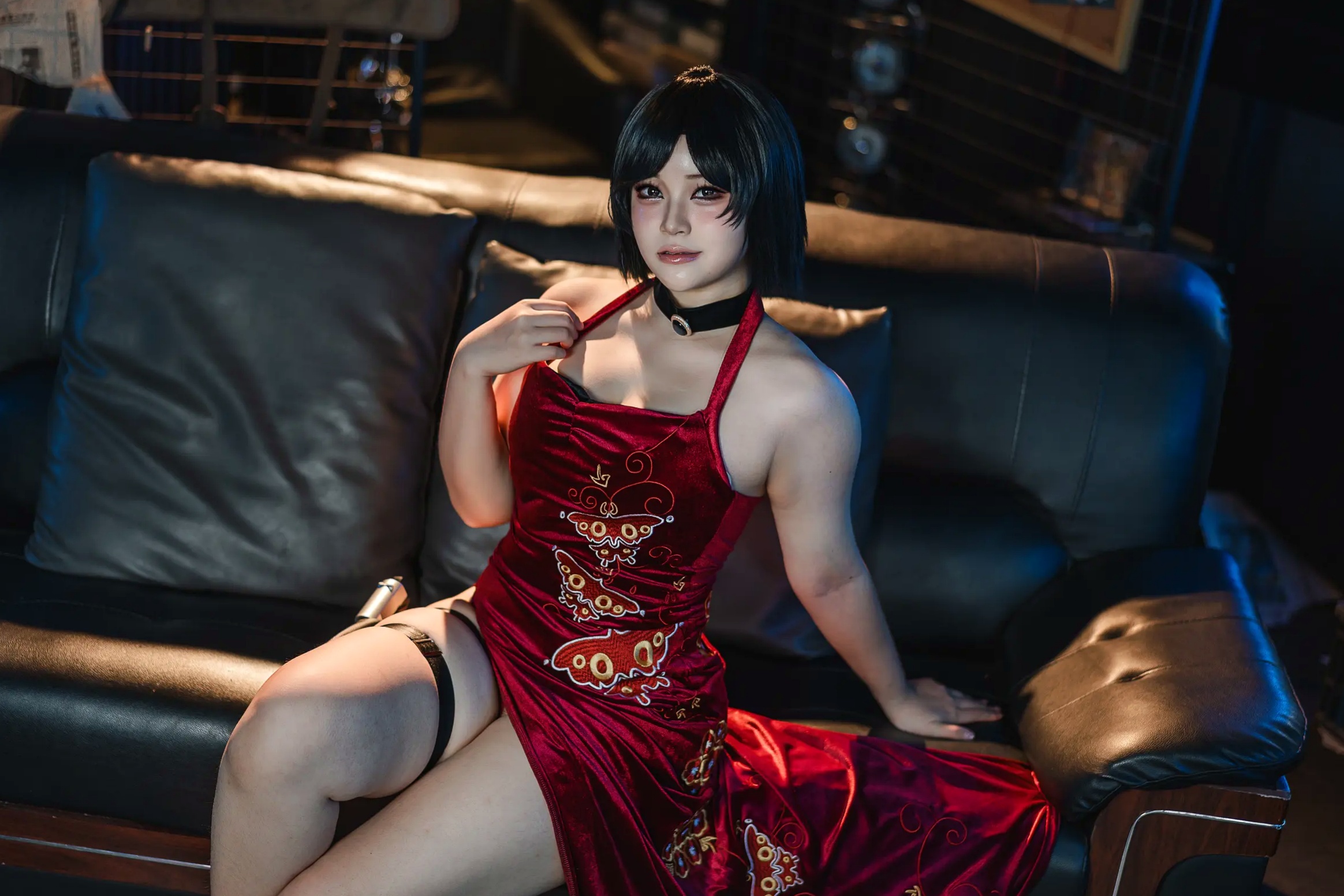 Gallery - 喵喵lock - 生化危机艾达王cosplay私房照：大尺度角色扮演，极致性感诱惑视觉盛宴 [117P]角色扮演性感私房照大尺度诱惑 女神私房照_秀色女神 - image 2