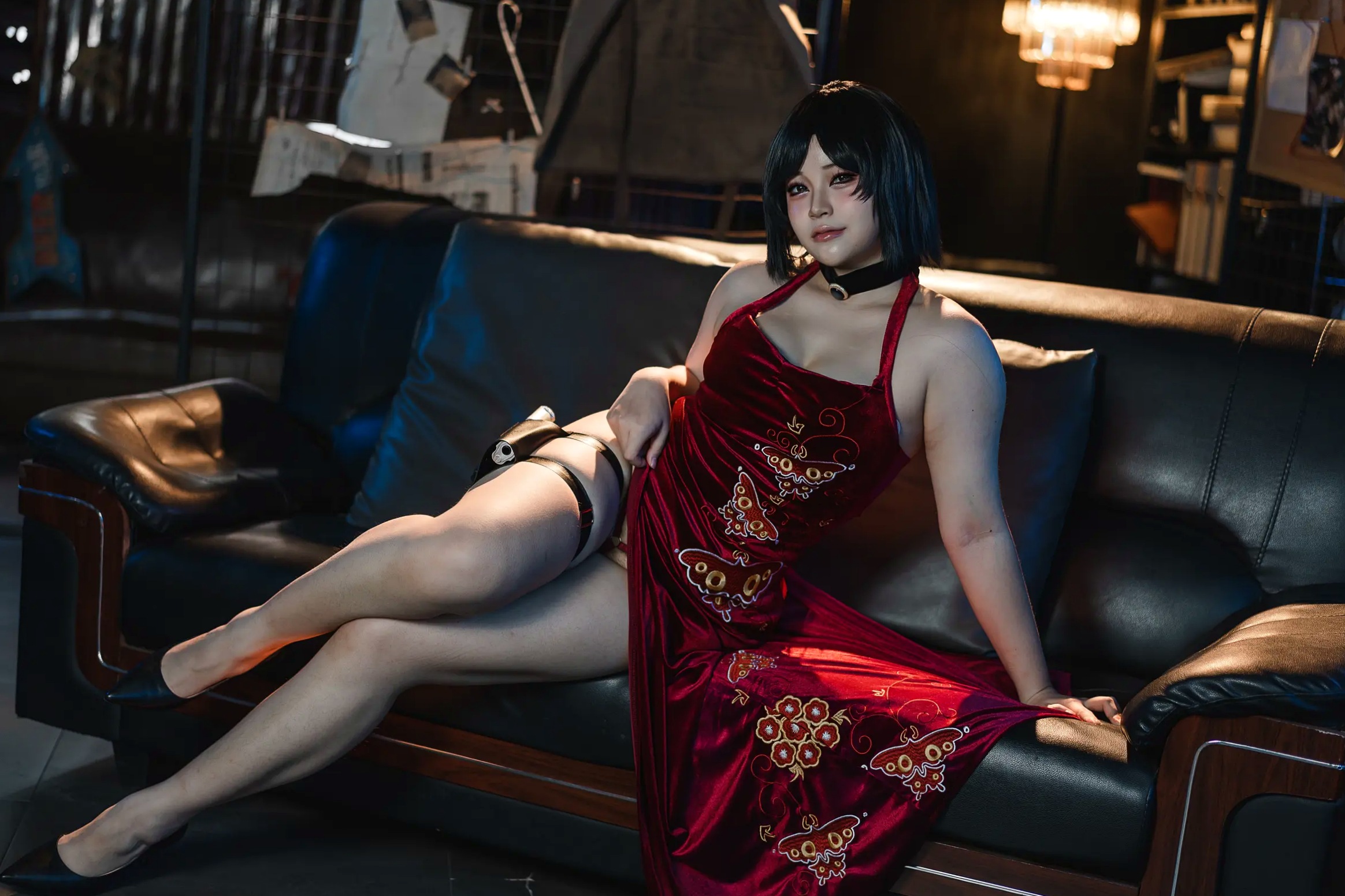 Gallery - 喵喵lock - 生化危机艾达王cosplay私房照：大尺度角色扮演，极致性感诱惑视觉盛宴 [117P]角色扮演性感私房照大尺度诱惑 女神私房照_秀色女神 - image 7