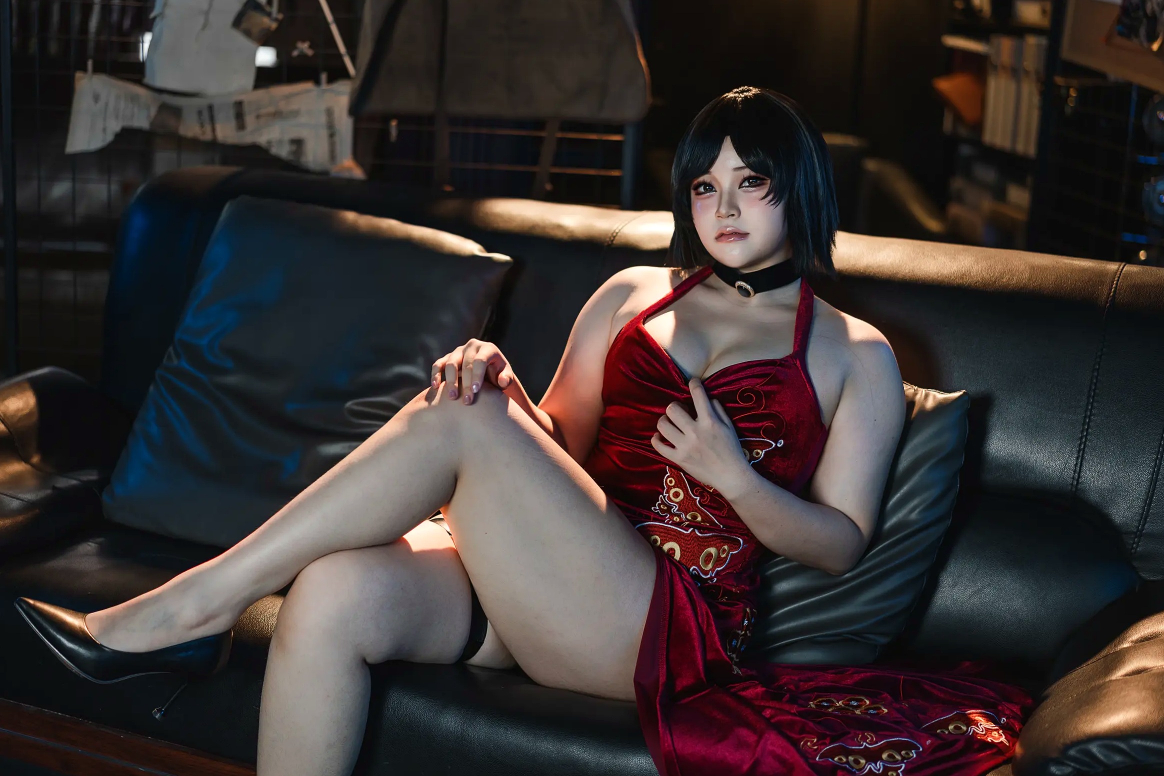 Gallery - 喵喵lock - 生化危机艾达王cosplay私房照：大尺度角色扮演，极致性感诱惑视觉盛宴 [117P]角色扮演性感私房照大尺度诱惑 女神私房照_秀色女神 - image 8