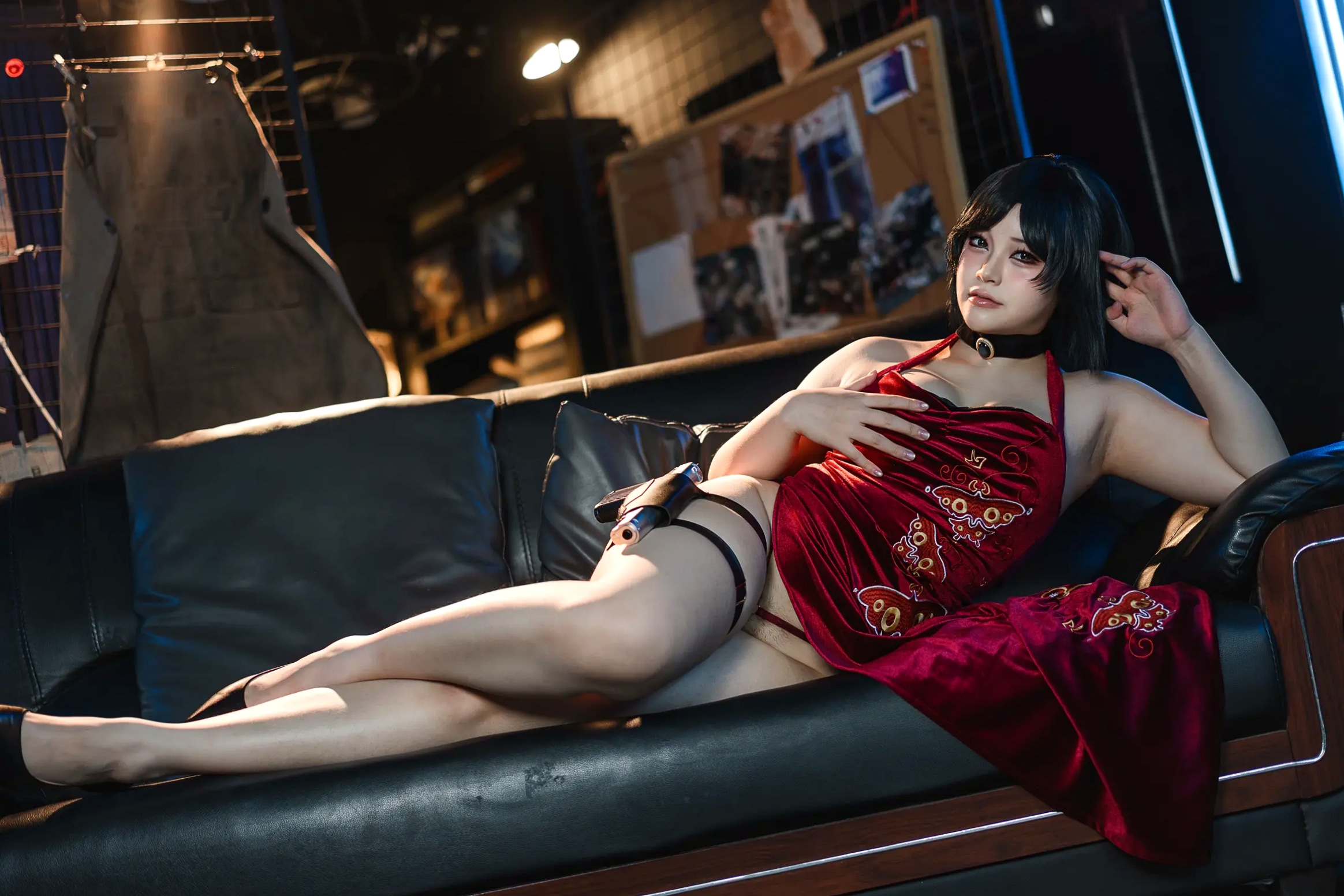Gallery - 喵喵lock - 生化危机艾达王cosplay私房照：大尺度角色扮演，极致性感诱惑视觉盛宴 [117P]角色扮演性感私房照大尺度诱惑 女神私房照_秀色女神 - image 10