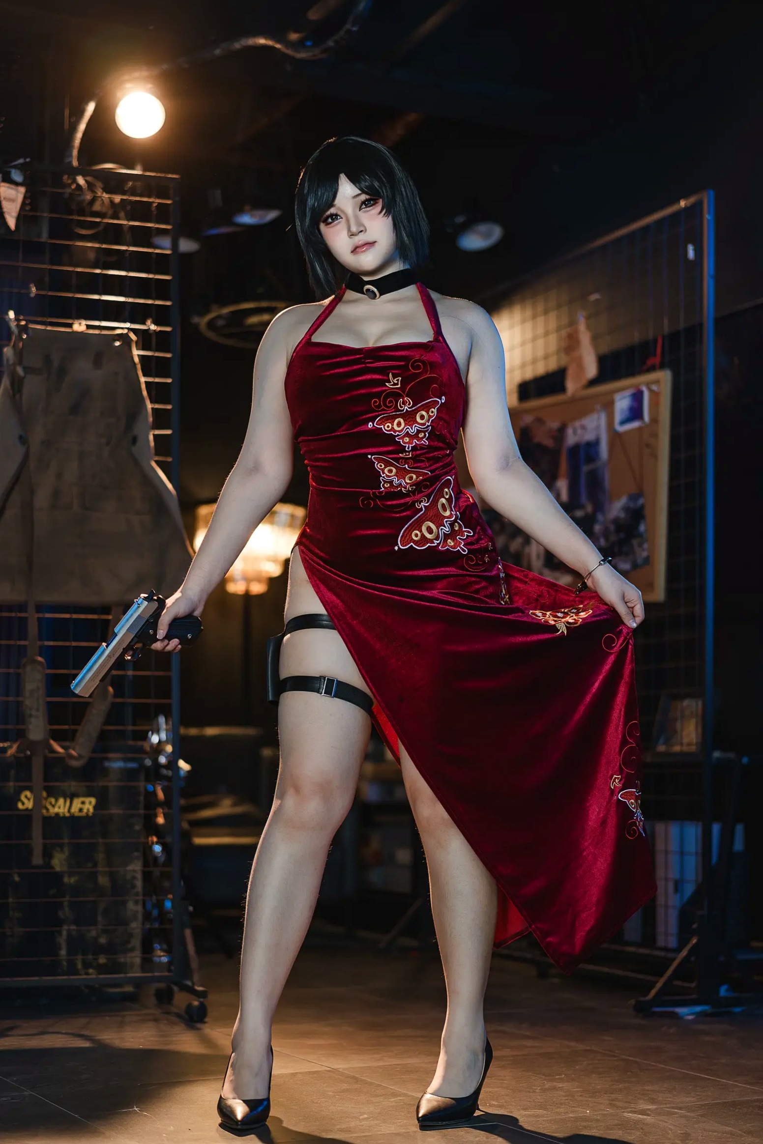 Gallery - 喵喵lock - 生化危机艾达王cosplay私房照：大尺度角色扮演，极致性感诱惑视觉盛宴 [117P]角色扮演性感私房照大尺度诱惑 女神私房照_秀色女神 - image 14