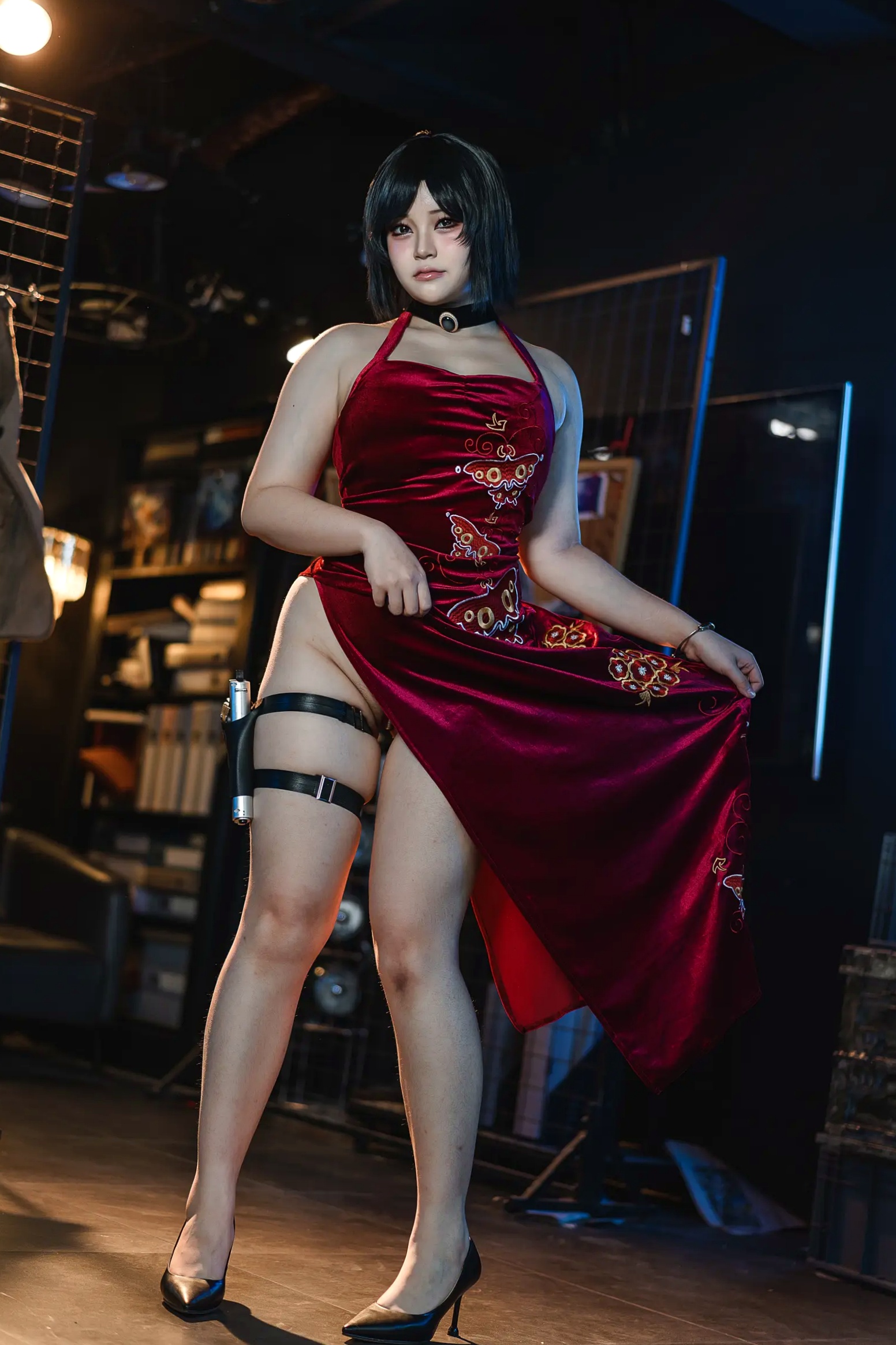 Gallery - 喵喵lock - 生化危机艾达王cosplay私房照：大尺度角色扮演，极致性感诱惑视觉盛宴 [117P]角色扮演性感私房照大尺度诱惑 女神私房照_秀色女神 - image 15