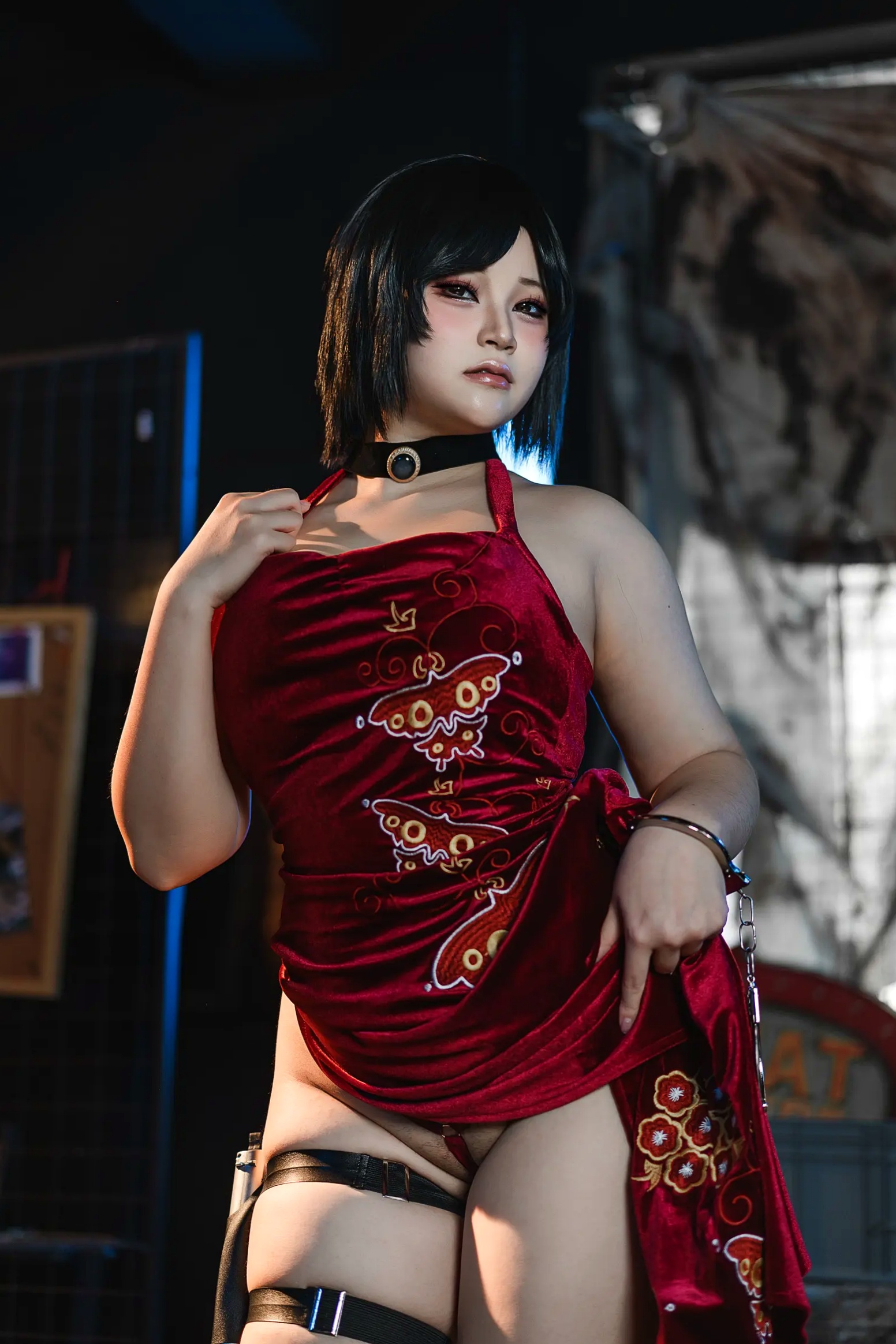 Gallery - 喵喵lock - 生化危机艾达王cosplay私房照：大尺度角色扮演，极致性感诱惑视觉盛宴 [117P]角色扮演性感私房照大尺度诱惑 女神私房照_秀色女神 - image 16