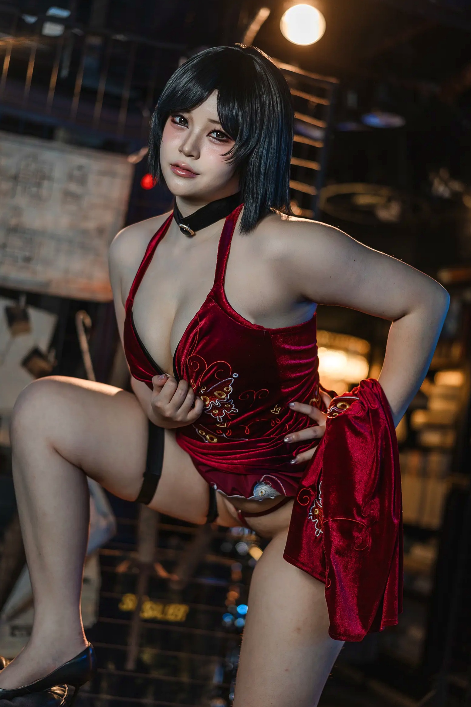 Gallery - 喵喵lock - 生化危机艾达王cosplay私房照：大尺度角色扮演，极致性感诱惑视觉盛宴 [117P]角色扮演性感私房照大尺度诱惑 女神私房照_秀色女神 - image 35