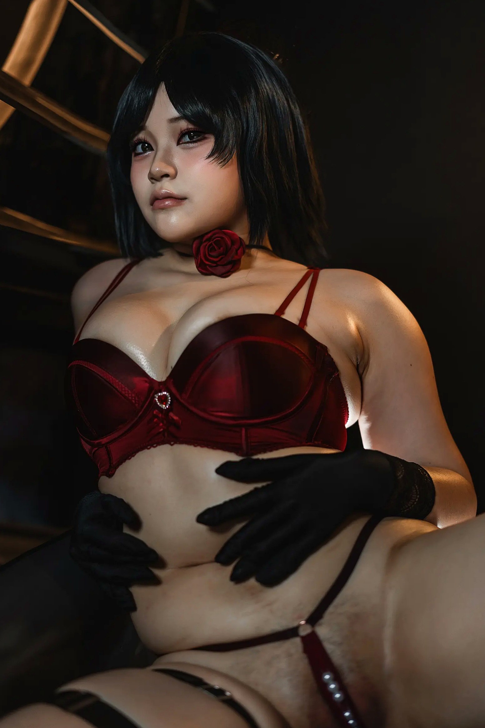 Gallery - 喵喵lock - 生化危机艾达王cosplay私房照：大尺度角色扮演，极致性感诱惑视觉盛宴 [117P]角色扮演性感私房照大尺度诱惑 女神私房照_秀色女神 - image 106