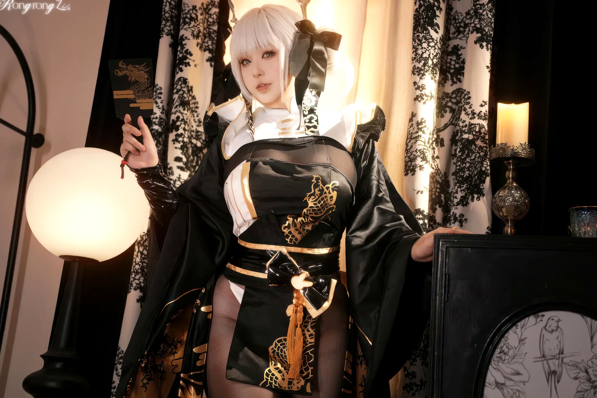 Gallery - 小容仔咕咕咕 NIKKE胜利女神布兰儿黑丝cosplay，极品角色扮演私房大尺度写真，性感魅惑美图45P角色扮演黑丝性感私房照 女神私房照_秀色女神 - image 9