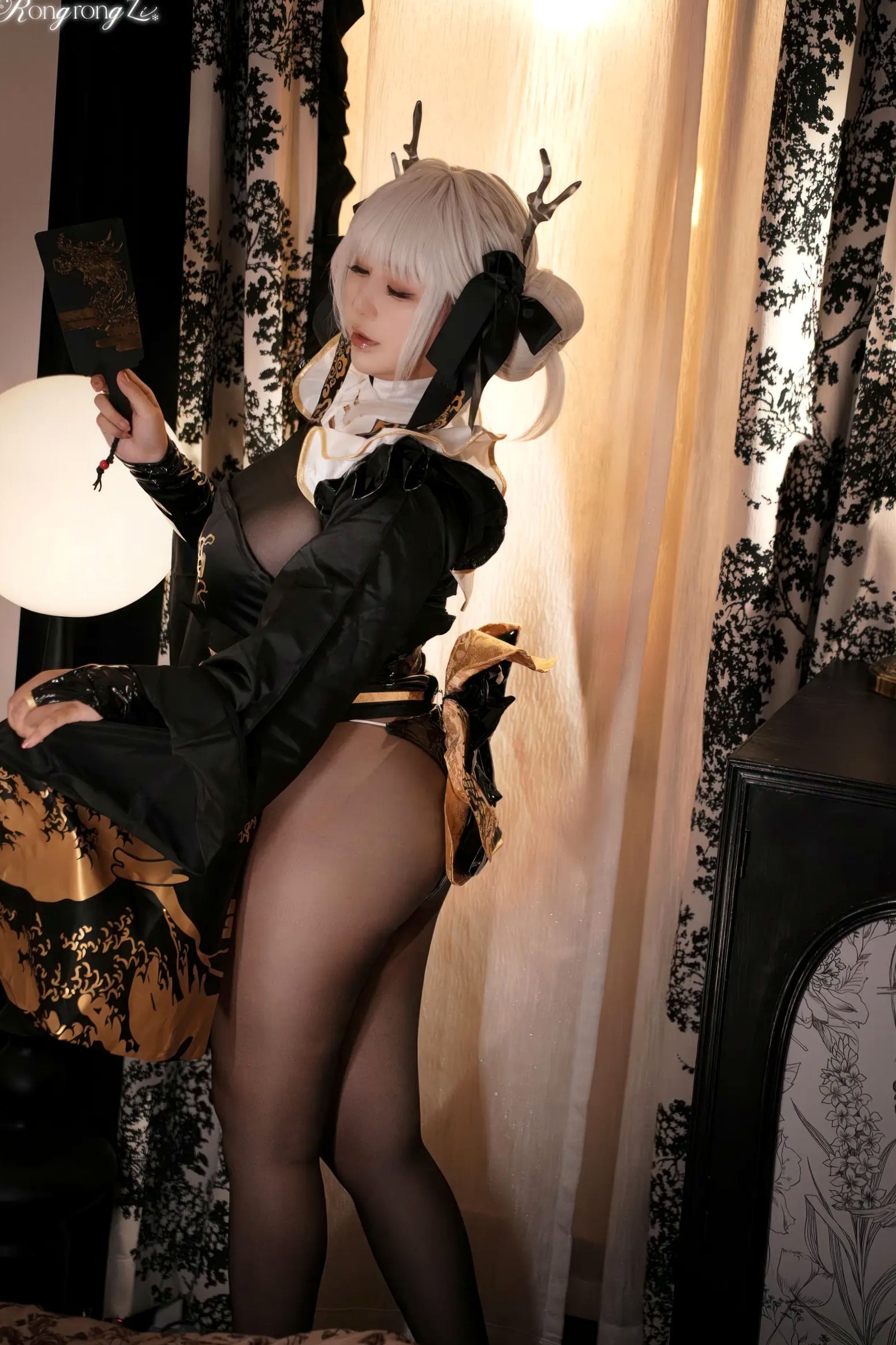 Gallery - 小容仔咕咕咕 NIKKE胜利女神布兰儿黑丝cosplay，极品角色扮演私房大尺度写真，性感魅惑美图45P角色扮演黑丝性感私房照 女神私房照_秀色女神 - image 17