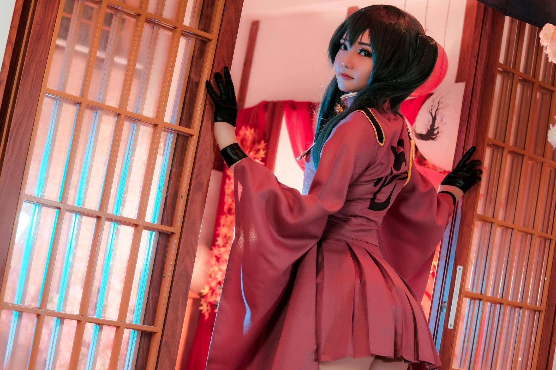 Gallery - Potato-Godzilla初音未来千本樱COSPLAY：唯美日式和服下的诱惑瞬间角色扮演制服诱惑私房照 女神私房照_秀色女神 - image 10