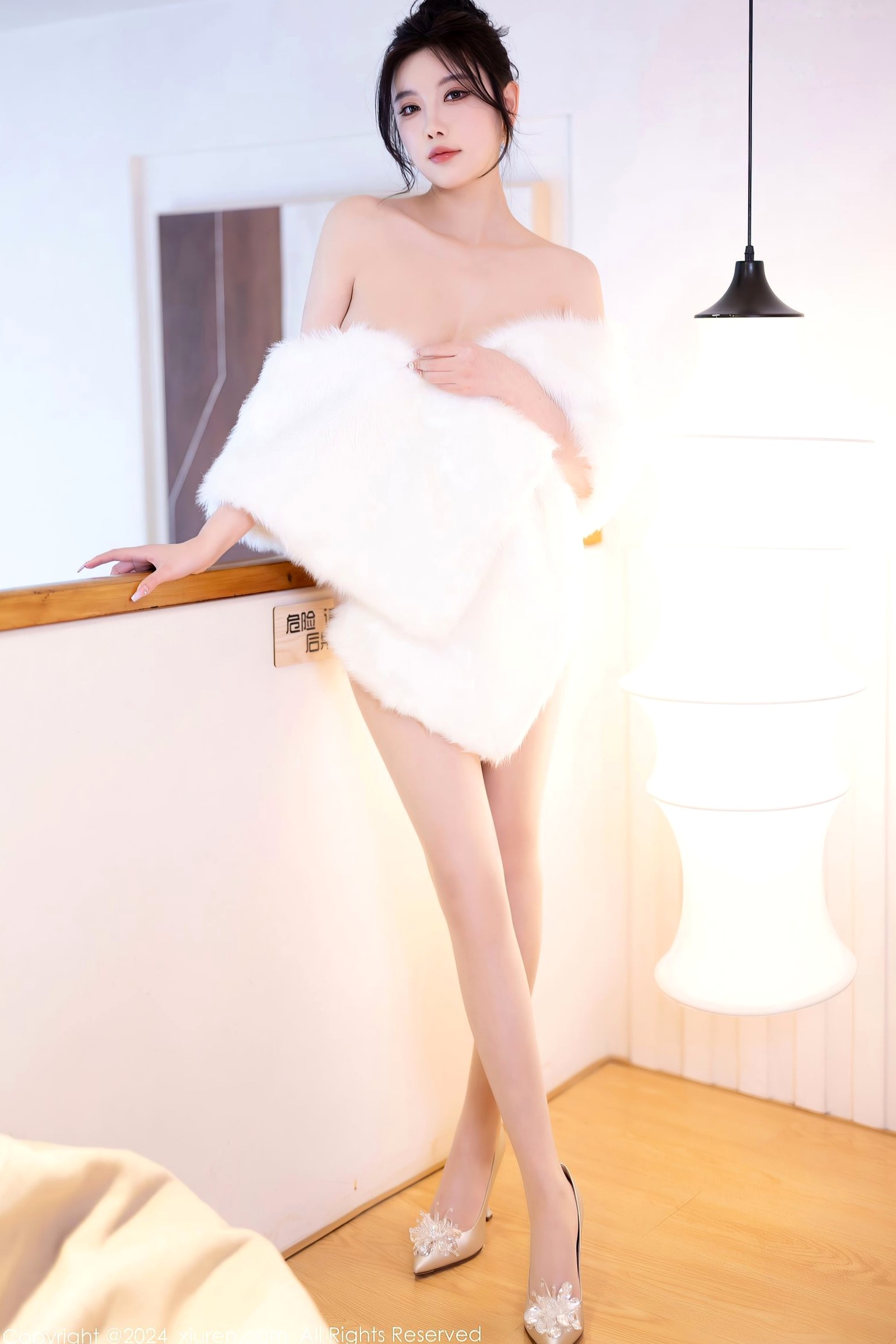 Gallery - XiuRen秀人网 - XiuRen -8538-杨晨晨Yome-纯欲风白色吊带长裙与白色丝袜室内私房写真-极致优雅诱惑-2024.05.14秀人网 - XiuRen 女神丝袜私房照诱惑 女神私房照_秀色女神 - image 70