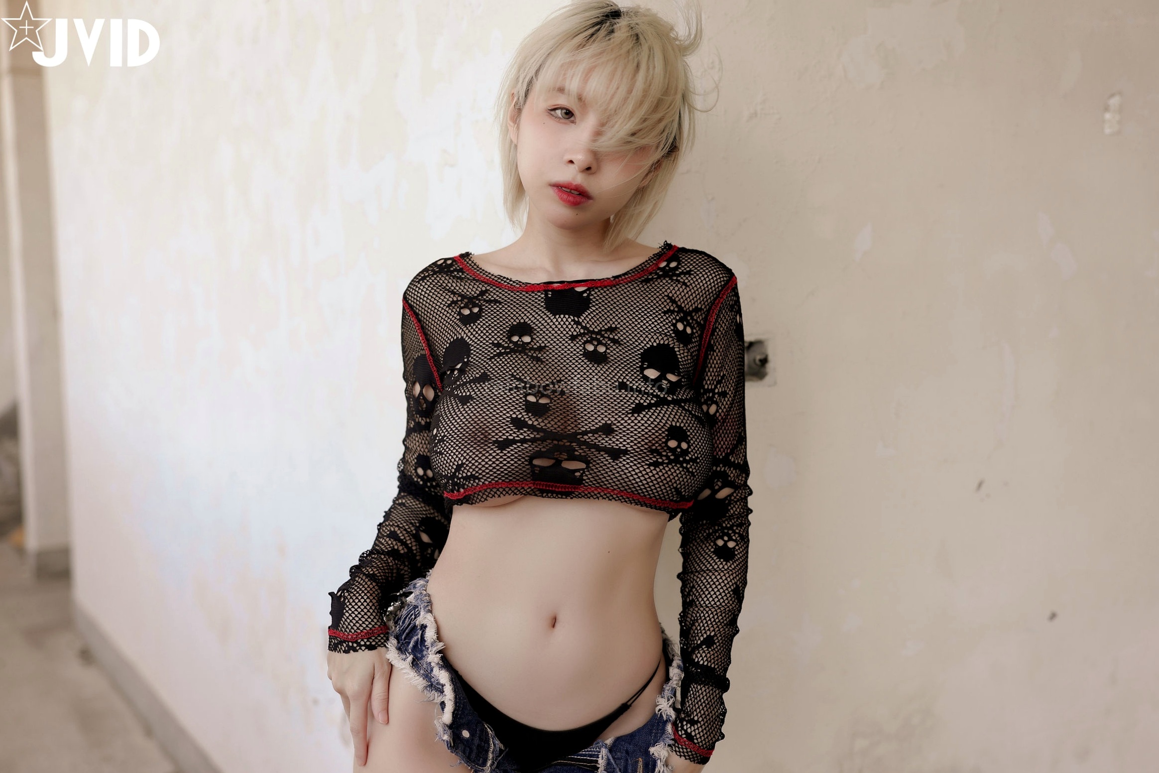 Gallery - JVID-黎菲儿-废墟荒野大尺度写真-七彩渔网诱惑秀JVID大尺度诱惑野性户外 女神私房照_秀色女神 - image 7