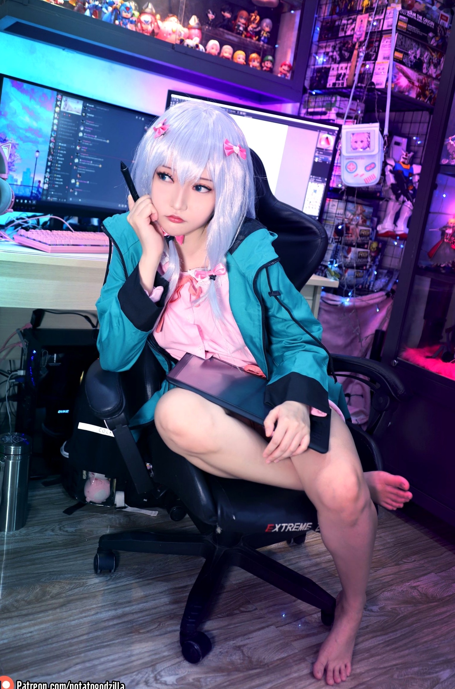 Gallery - Potato-Godzilla-Sagiri 二次元萌妹宅系游戏房Cosplay私房照角色扮演萝莉萌系私房照大尺度 女神私房照_秀色女神 - image 2