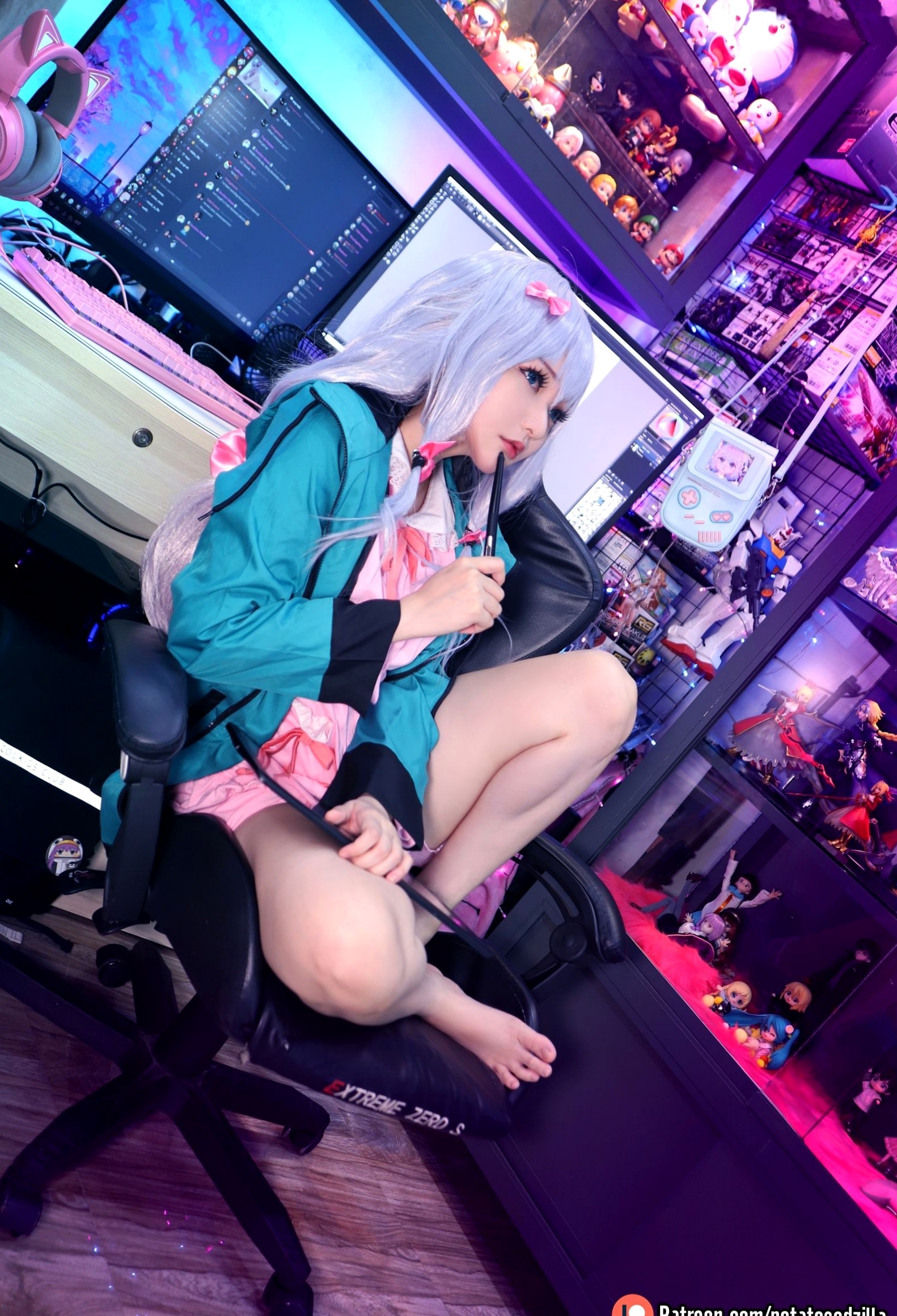 Gallery - Potato-Godzilla-Sagiri 二次元萌妹宅系游戏房Cosplay私房照角色扮演萝莉萌系私房照大尺度 女神私房照_秀色女神 - image 5
