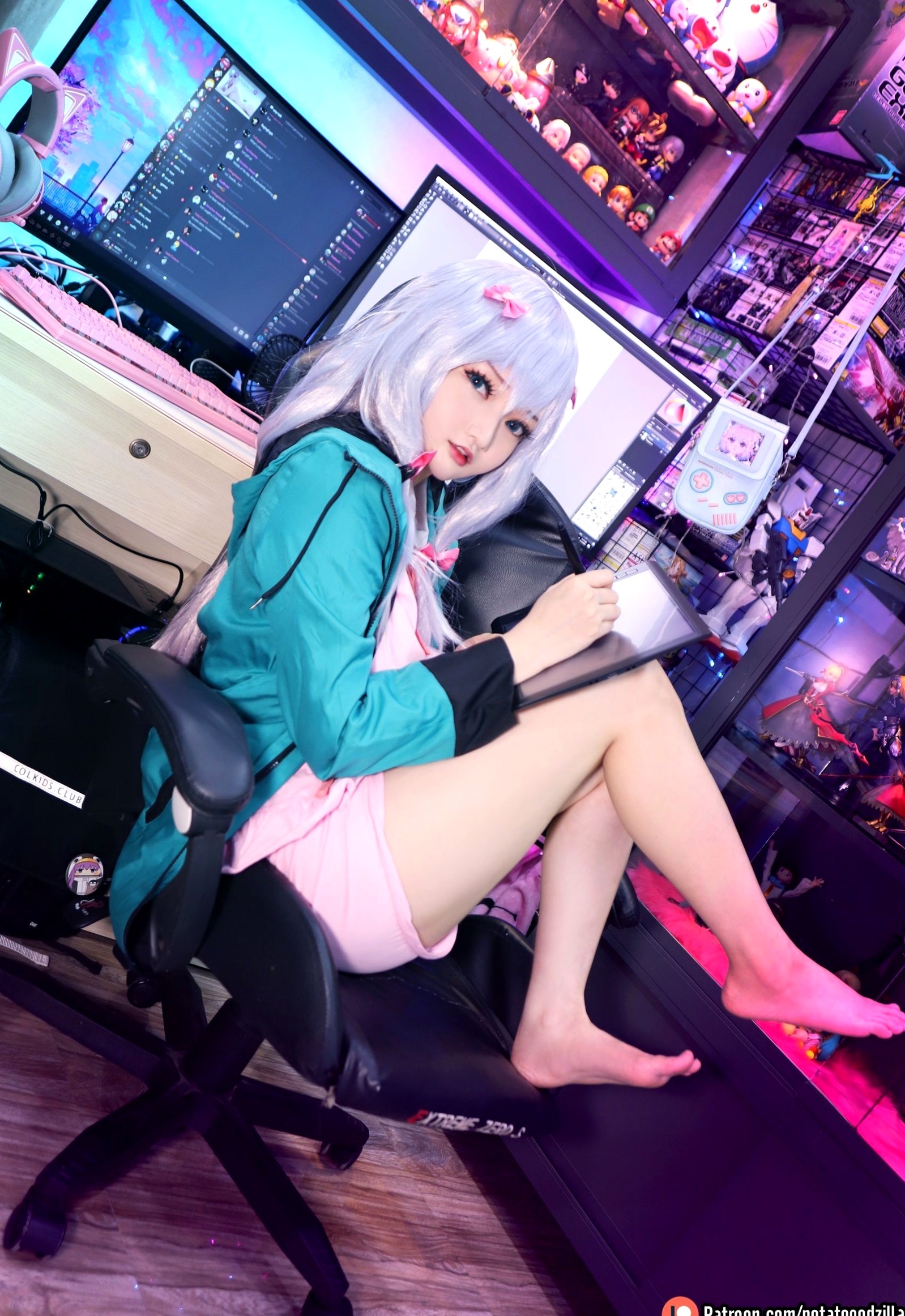 Gallery - Potato-Godzilla-Sagiri 二次元萌妹宅系游戏房Cosplay私房照角色扮演萝莉萌系私房照大尺度 女神私房照_秀色女神 - image 6
