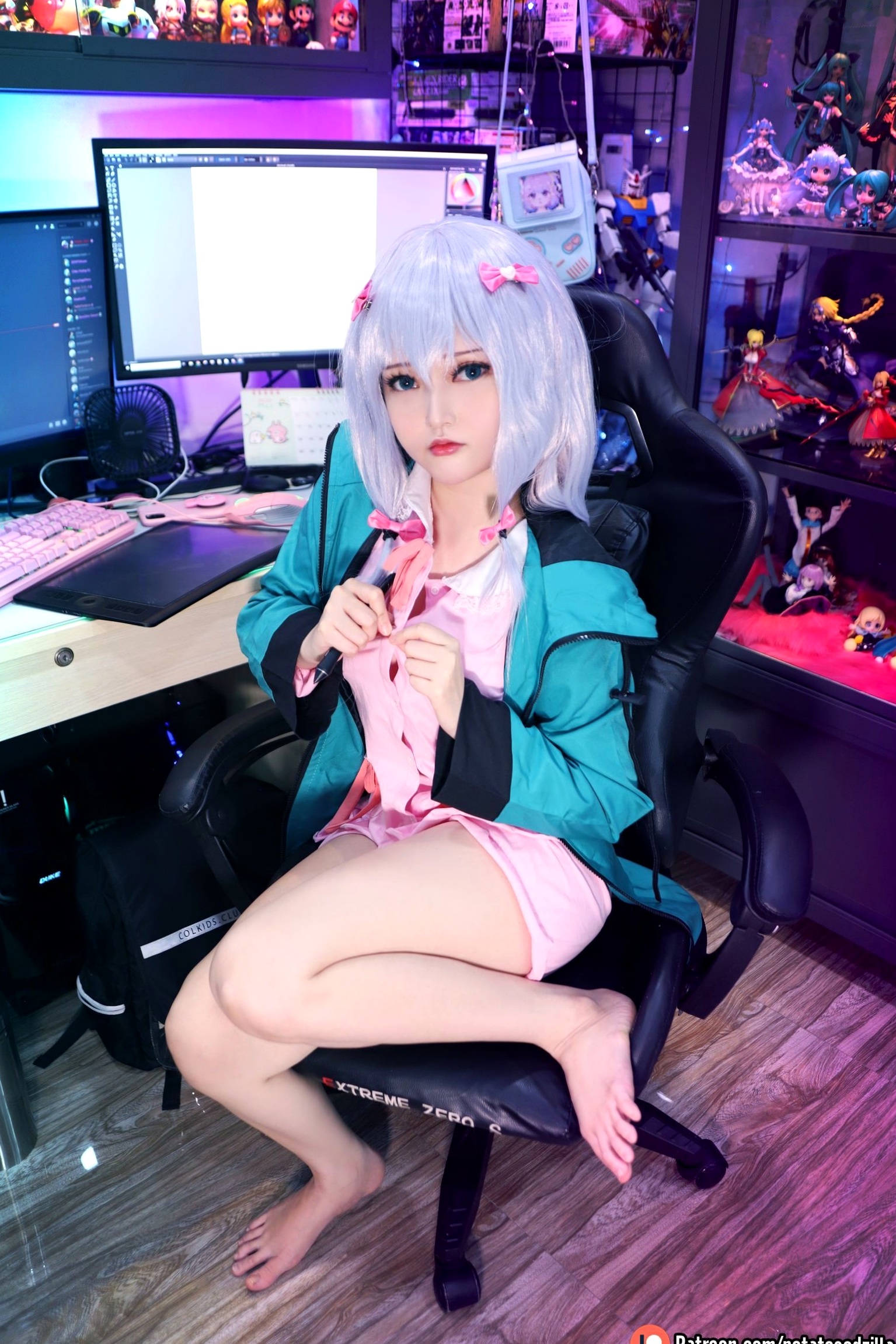 Gallery - Potato-Godzilla-Sagiri 二次元萌妹宅系游戏房Cosplay私房照角色扮演萝莉萌系私房照大尺度 女神私房照_秀色女神 - image 10