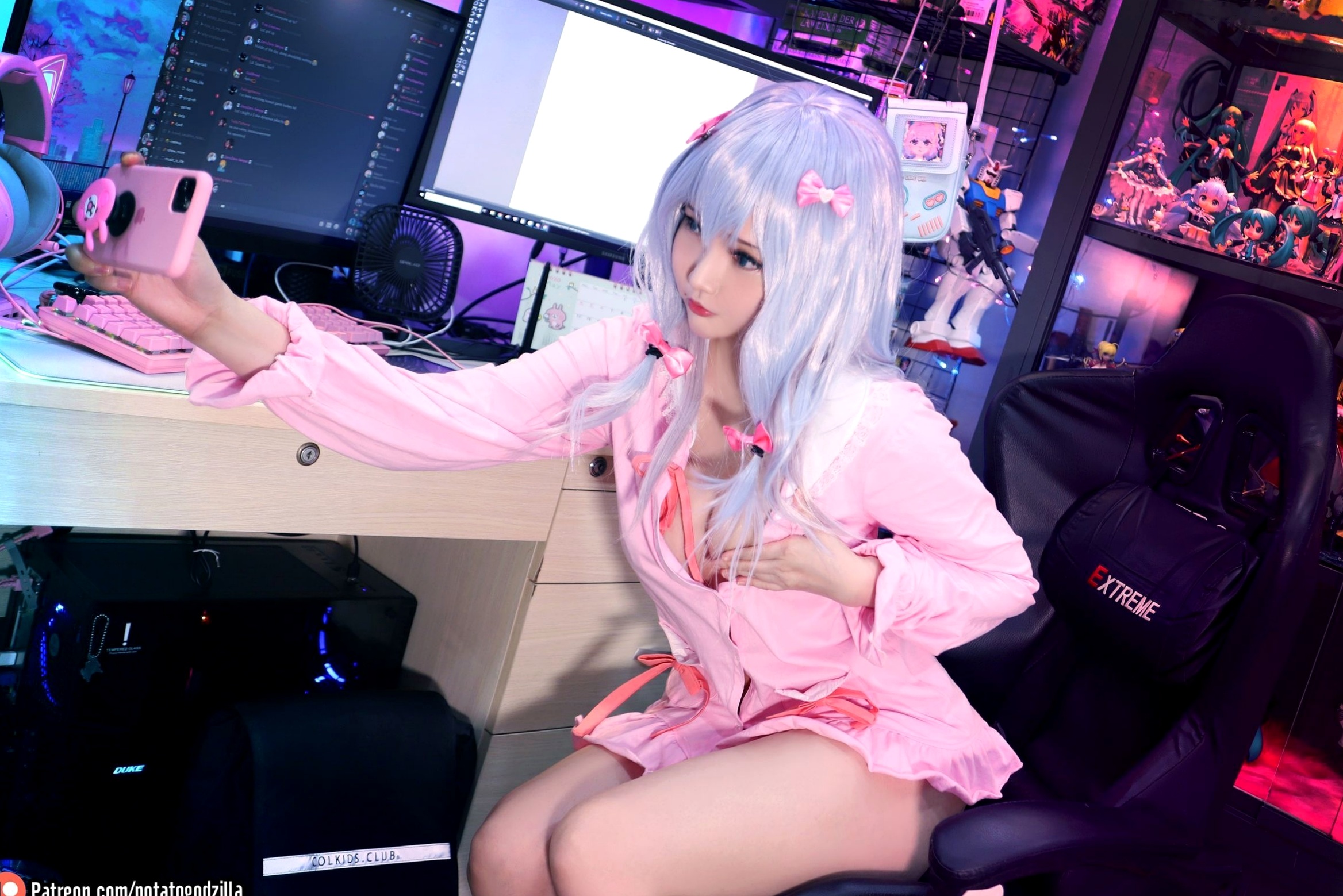 Gallery - Potato-Godzilla-Sagiri 二次元萌妹宅系游戏房Cosplay私房照角色扮演萝莉萌系私房照大尺度 女神私房照_秀色女神 - image 21
